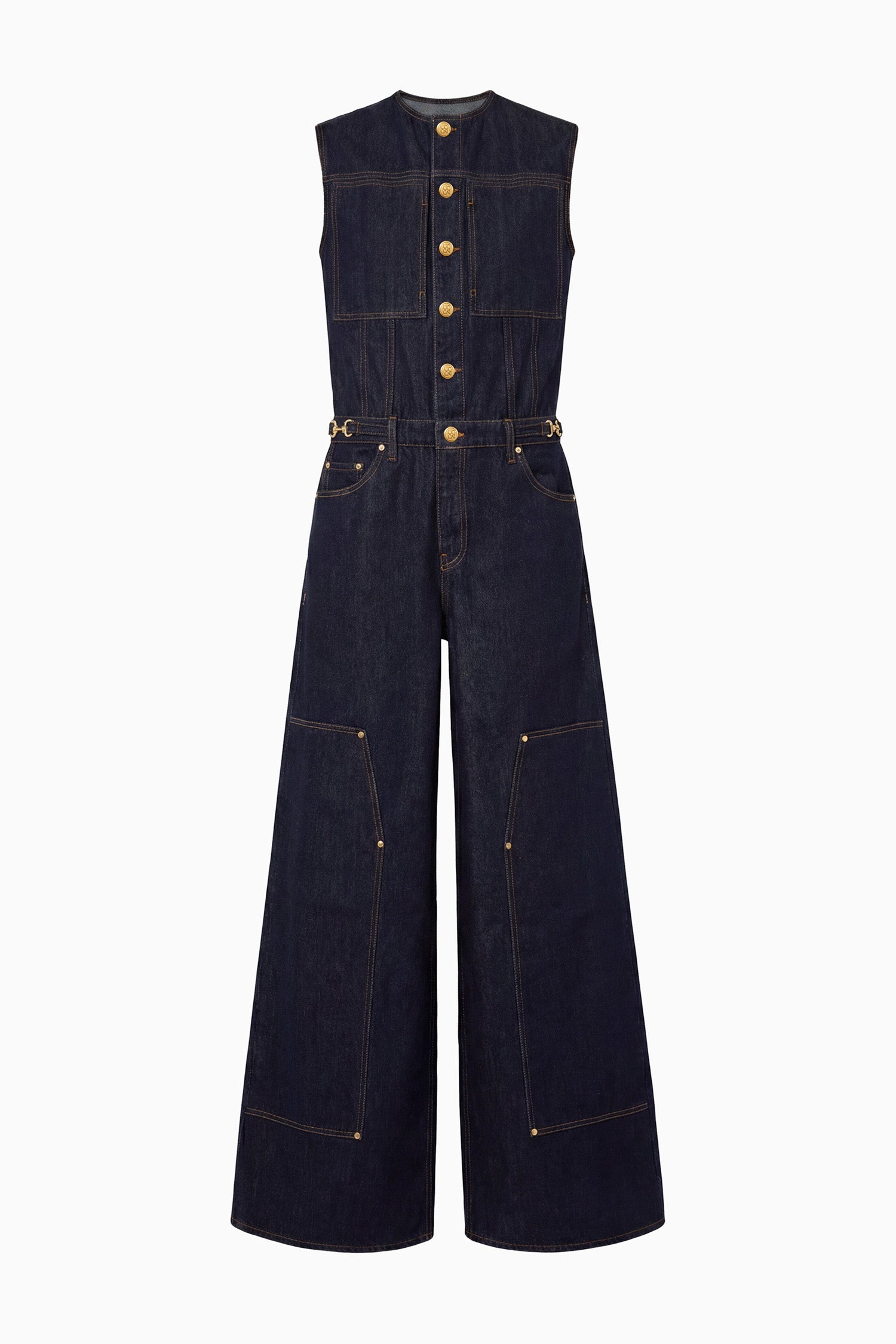 The Esme Denim Jumpsuit - Tigris