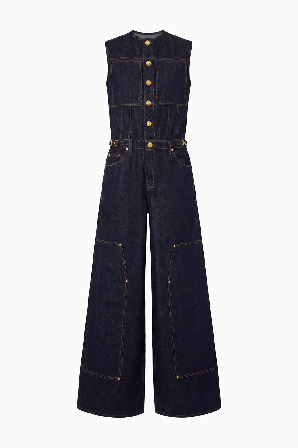 The Esme Denim Jumpsuit - Tigris