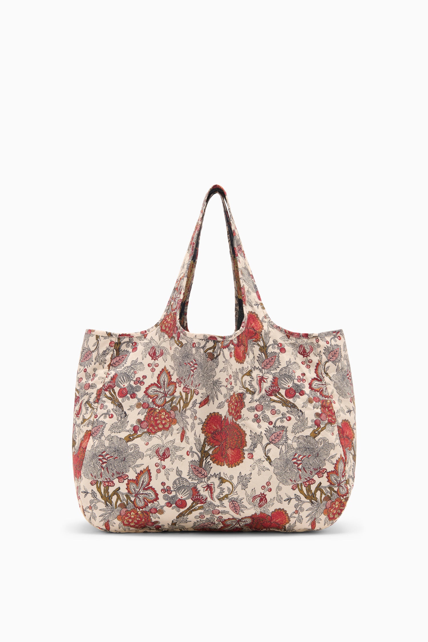 Kamari Tote - Wintergarden Printed Cotton Tote - Ulla Johnson