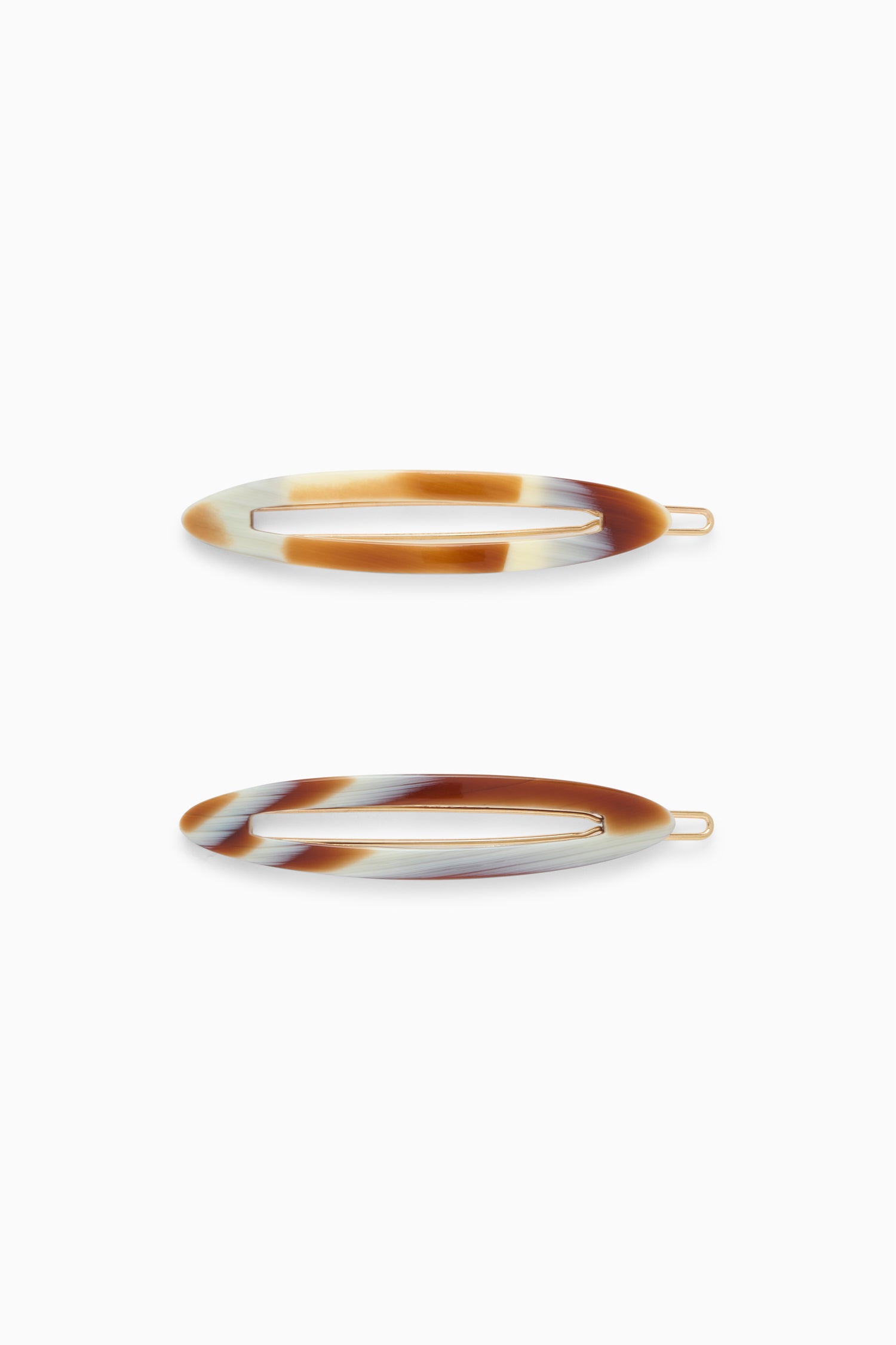 Kai Small Hair Clip Set - Horn