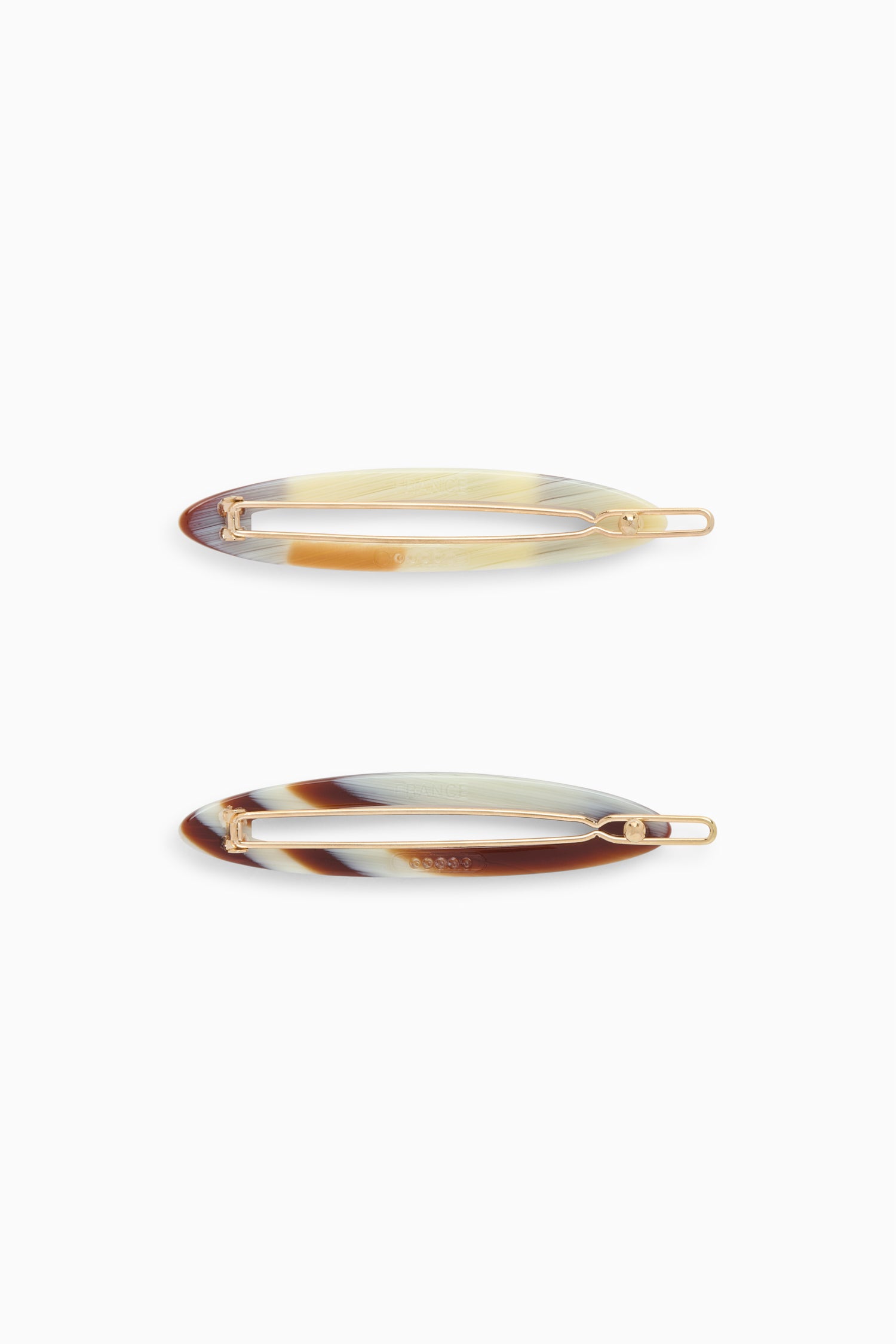 Kai Small Hair Clip Set - Horn