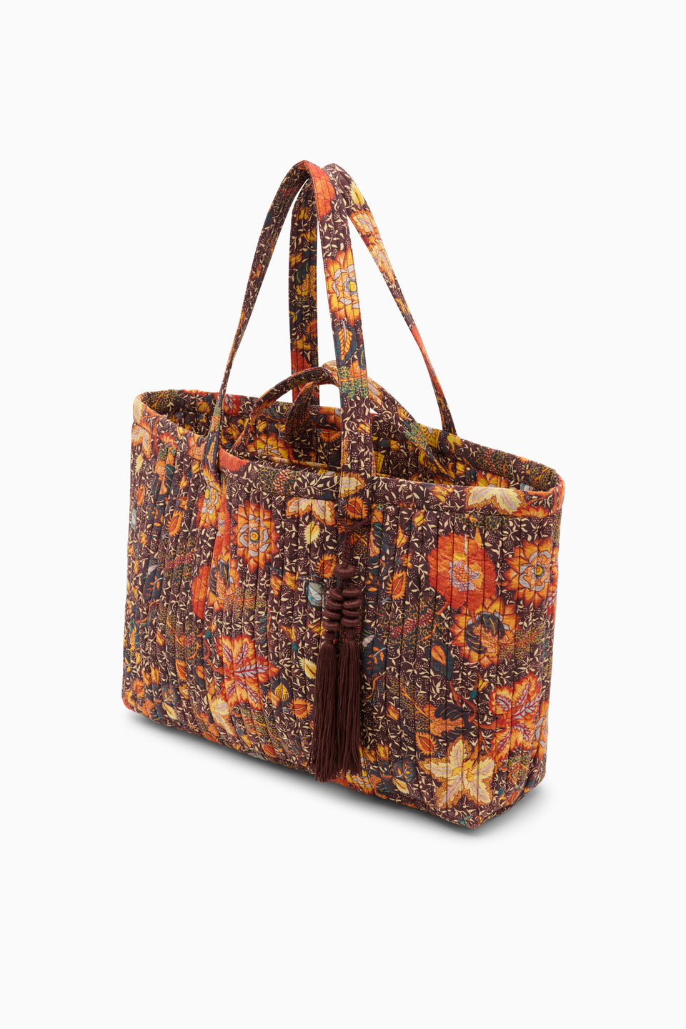 Kali East West Tote - Midnight Garden