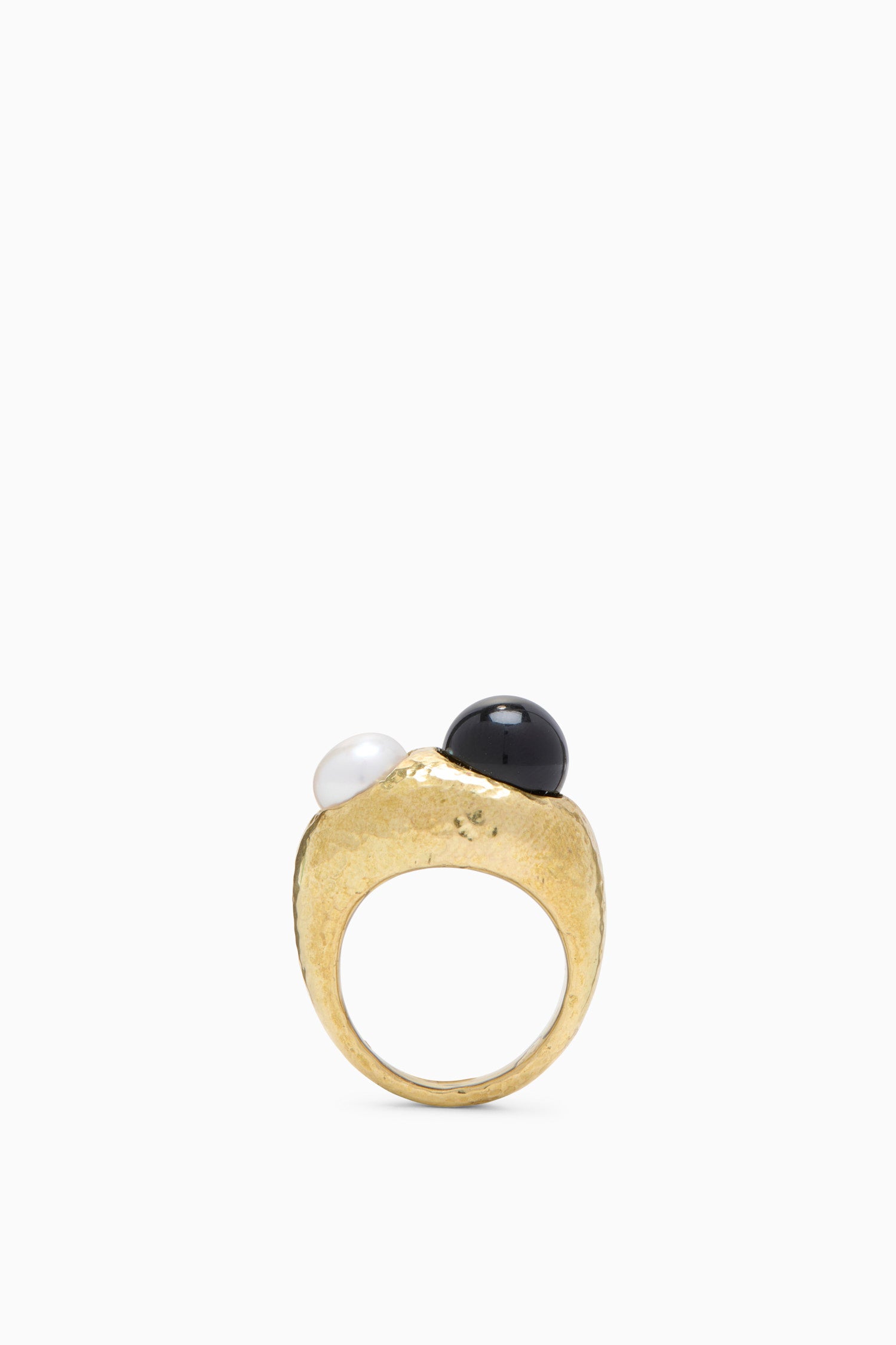 Roadkill Gems Pearl Oxyx store Ring