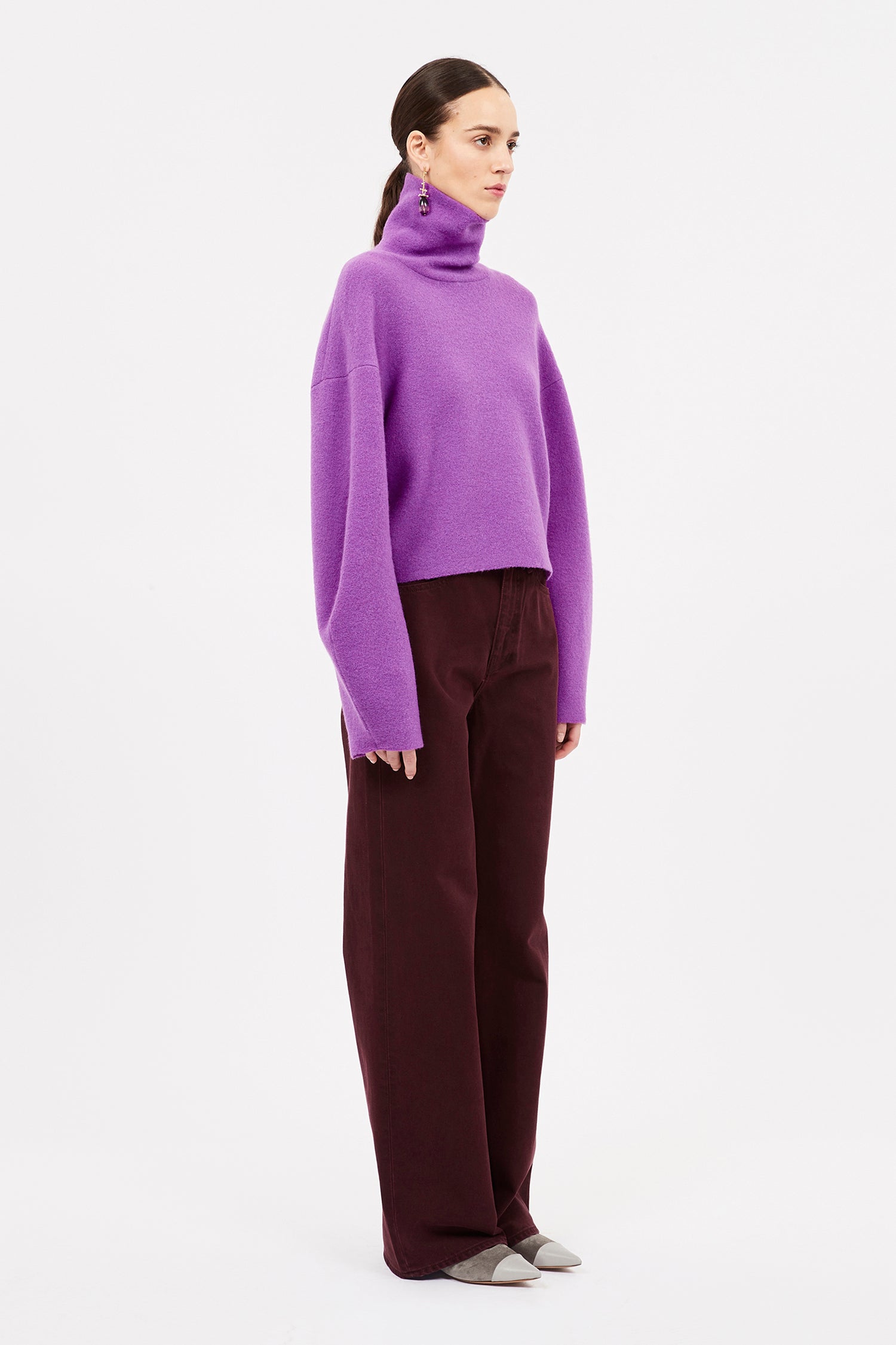 Ulla Johnson Leona Turtleneck - Orchid