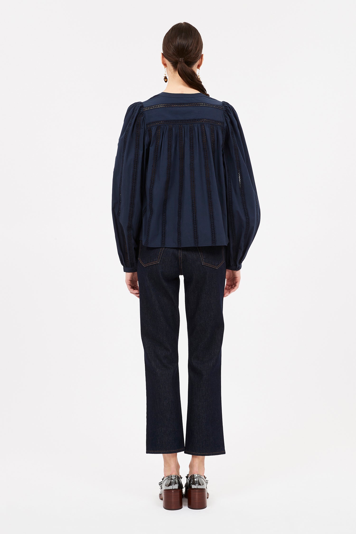 Ulla Johnson Rowan Blouse - Midnight