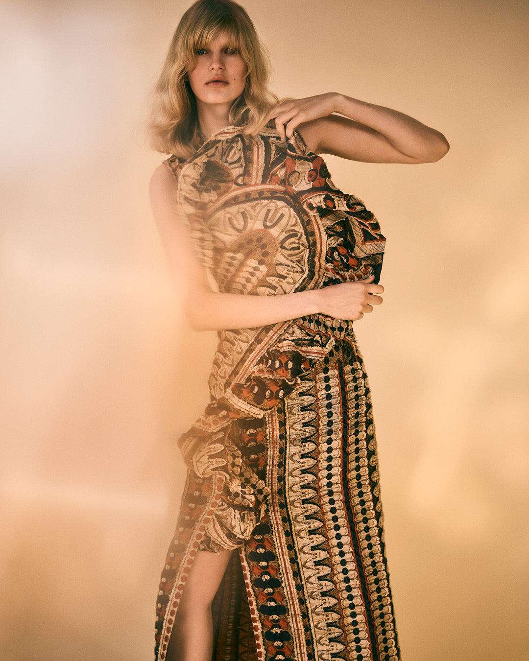 Ulla Johnson Estela Jacquard Sleeveless Dress - Ametrine