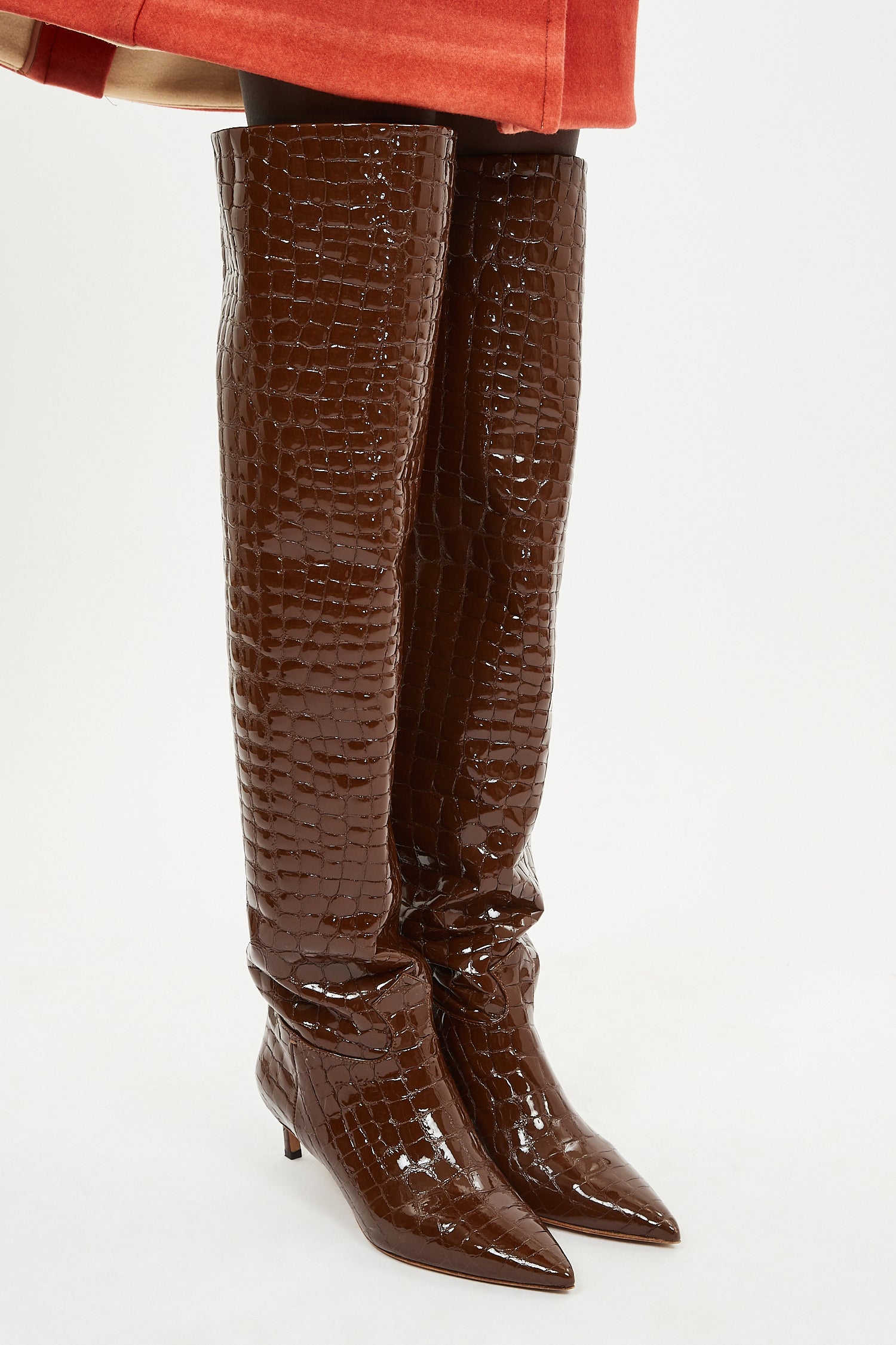 Ulla Johnson Carolina Over The Knee Boot - Sequoia