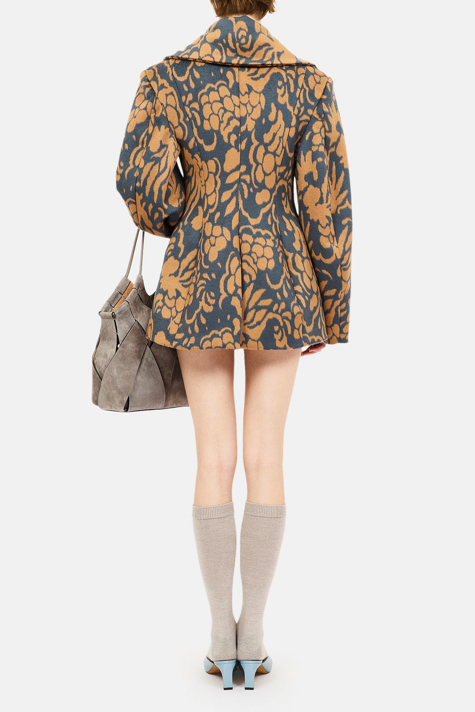 Liletta Wool Coat - Pewter