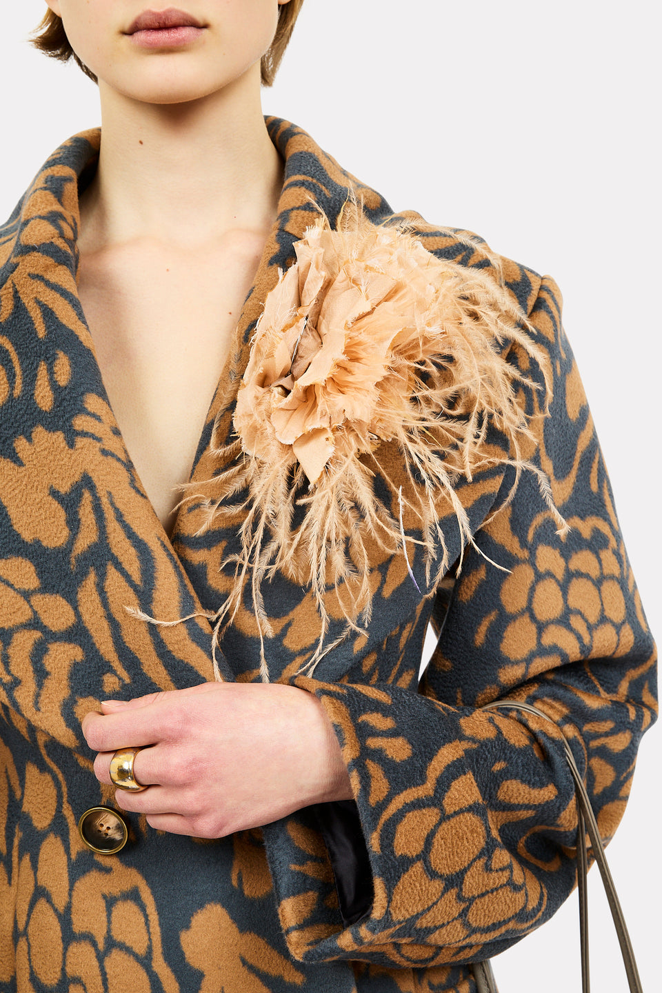 Liletta Wool Coat - Pewter