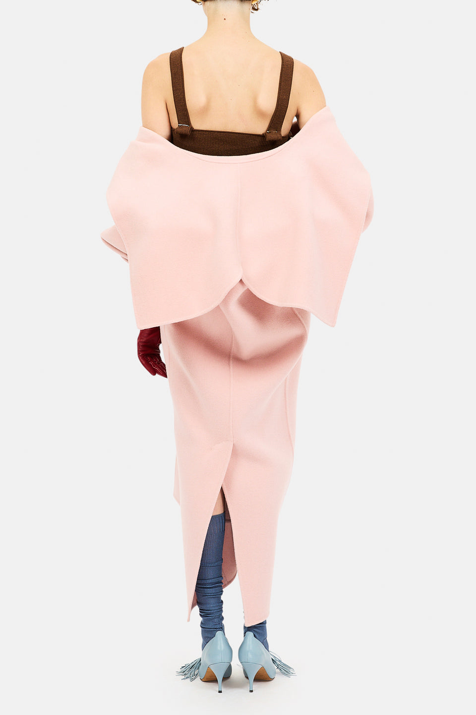 Rory Wool Coat - Powder