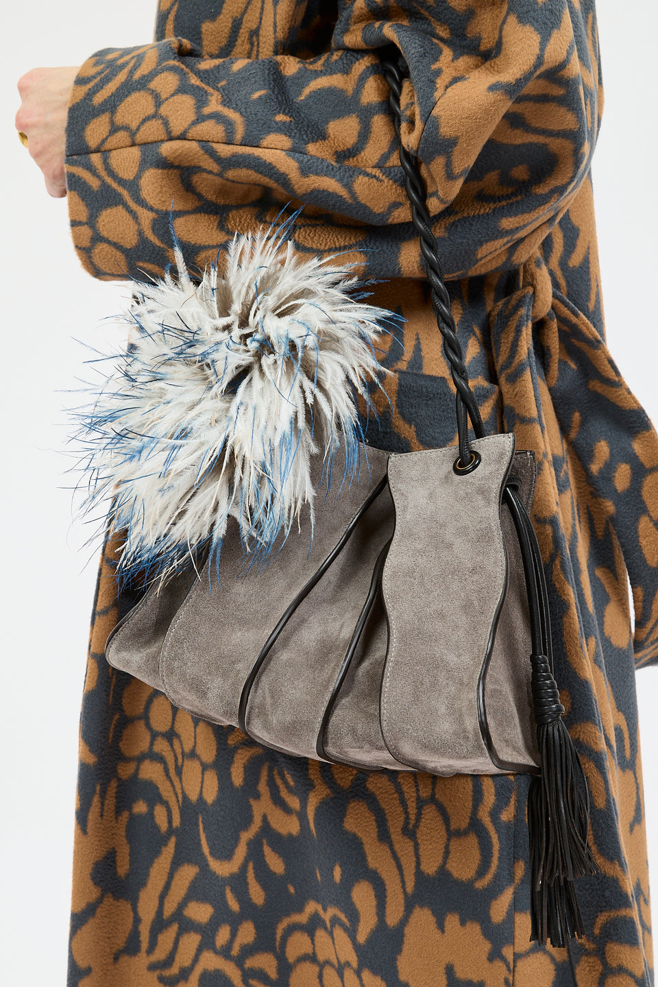Adria Small Shoulder Bag - Dove