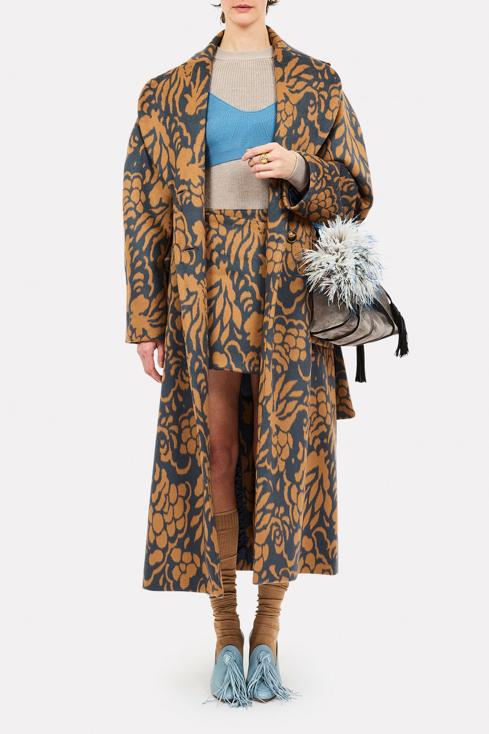 Harper Wool Coat - Pewter