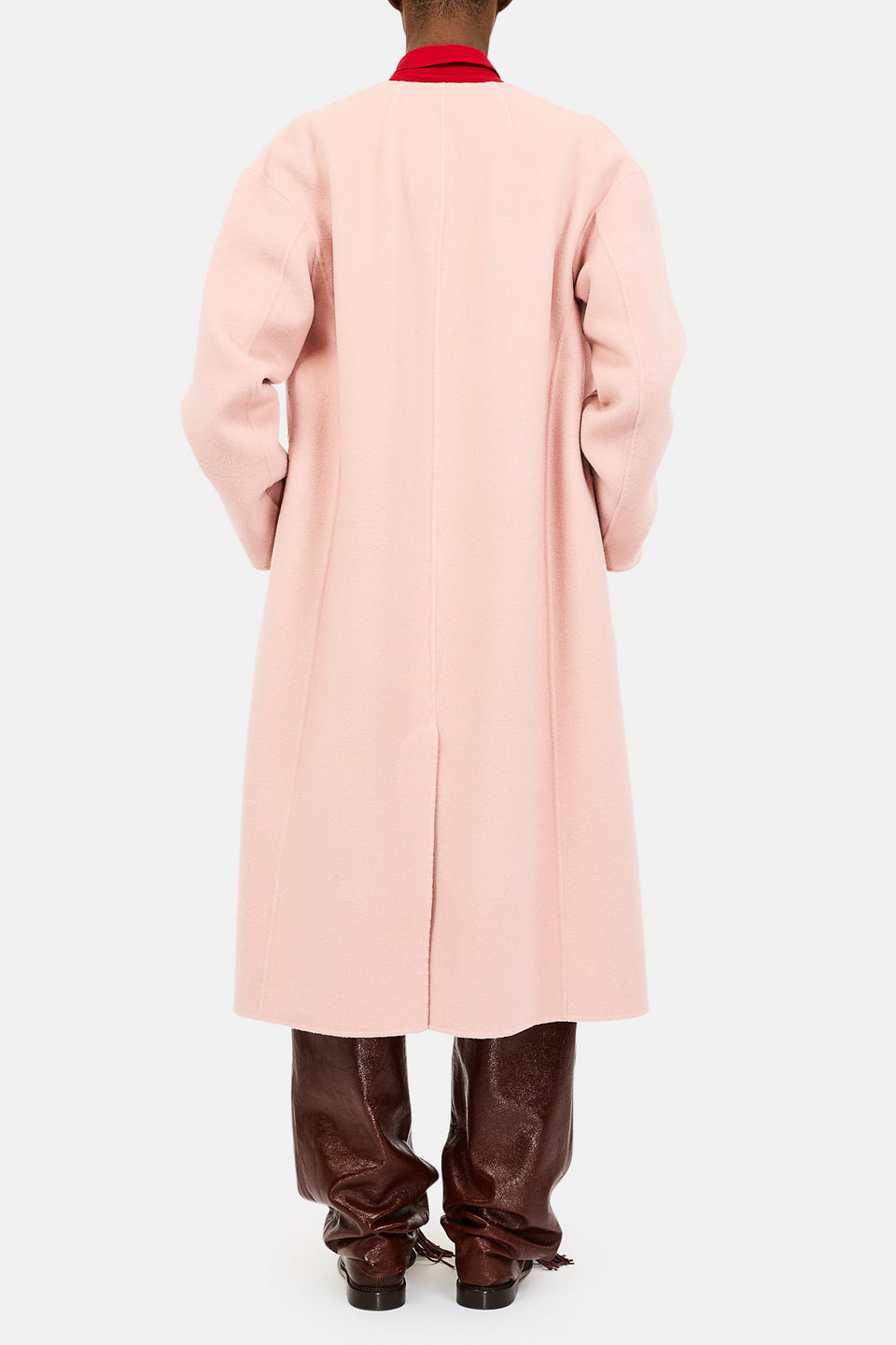 Fernanda Wool Coat - Powder