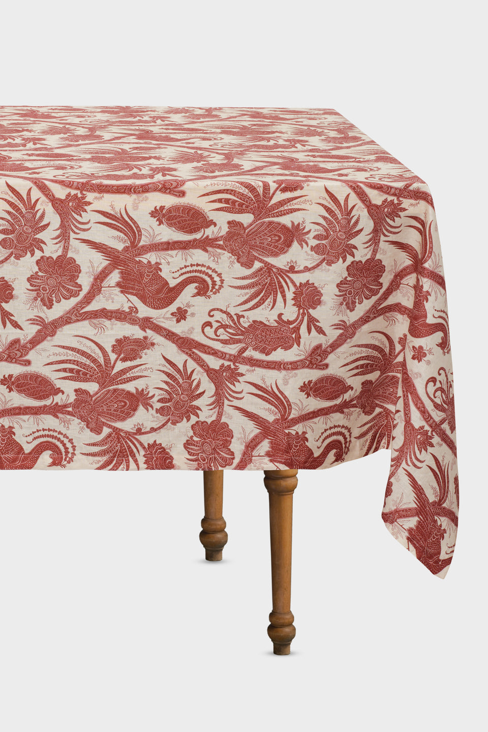 Rectangular Tablecloth - Bordeaux Floral