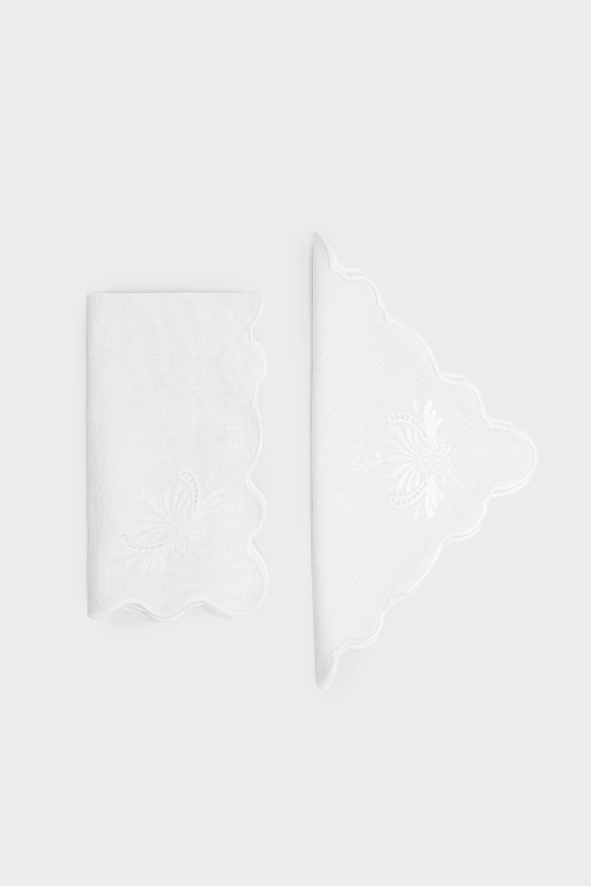 Embroidered Napkins - Cowrie