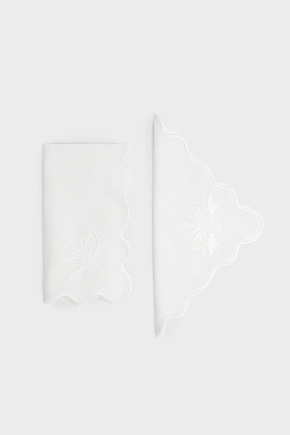 Embroidered Napkins - Cowrie