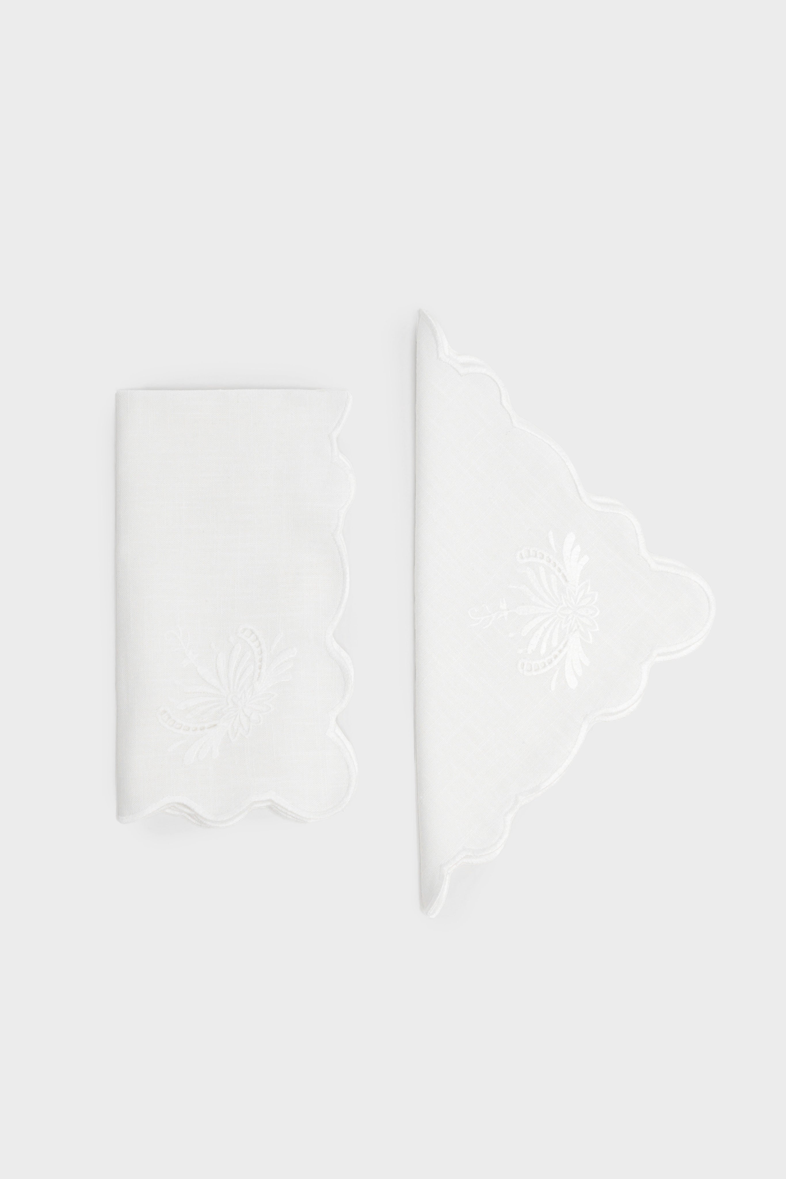 Ulla Johnson Embroidered Napkins - Cowrie