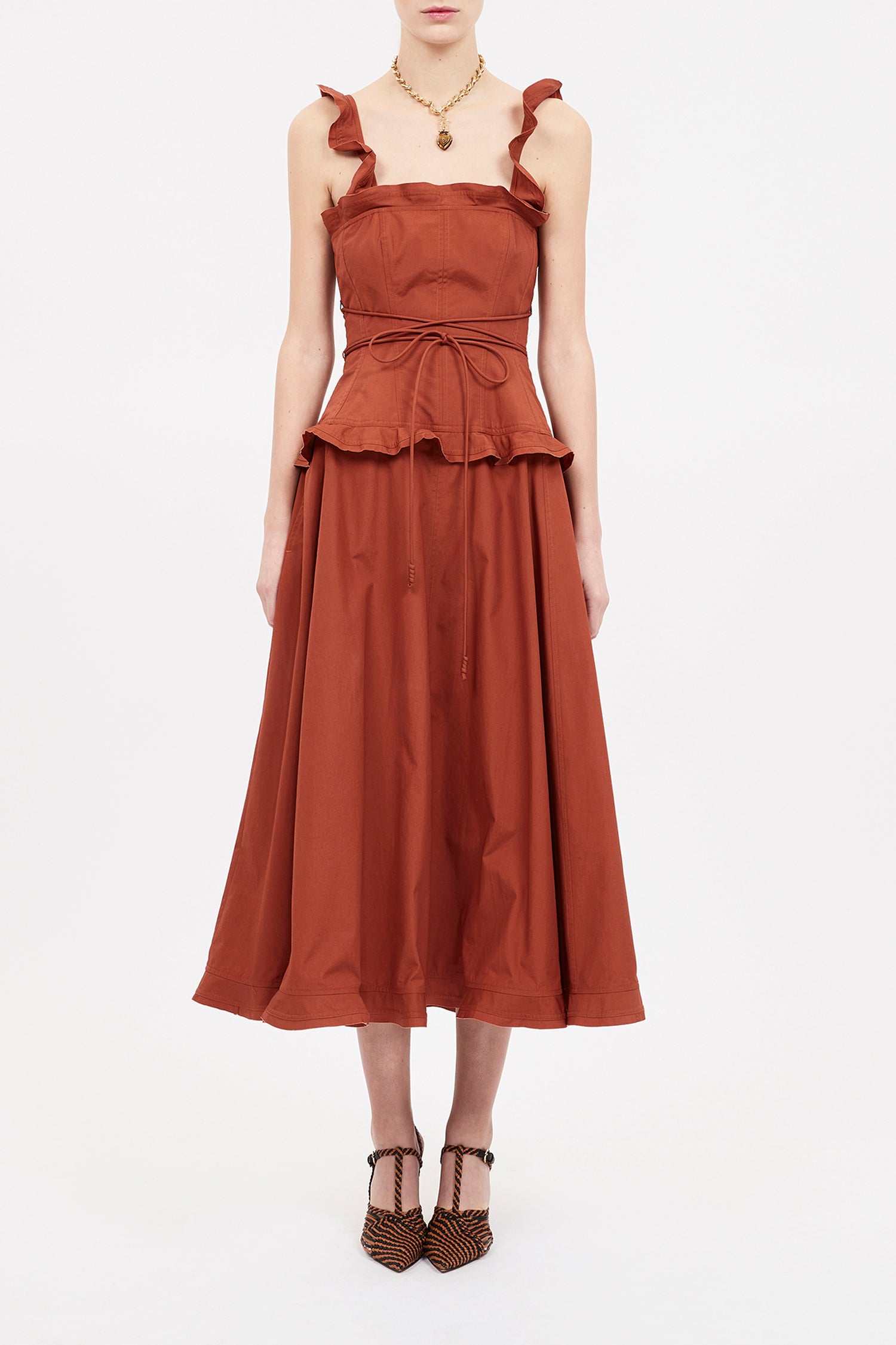 Ulla Johnson Kadin Dress - Saffron