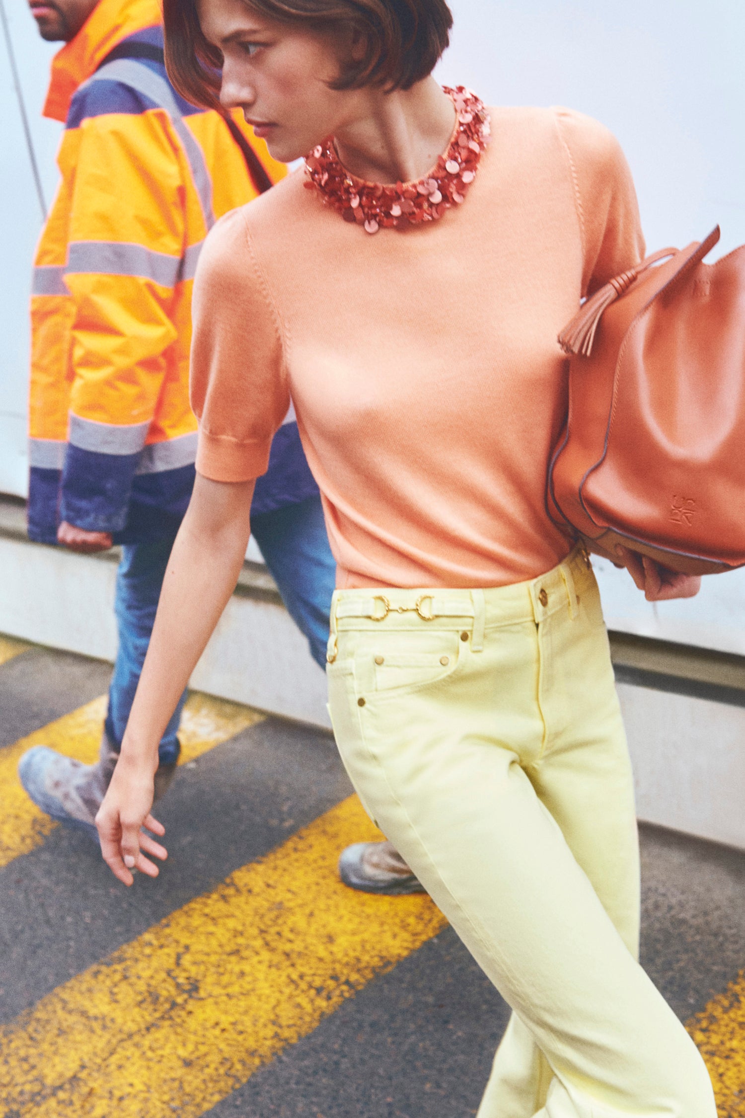 The Laurel Kick Flare Jean - Chantilly
