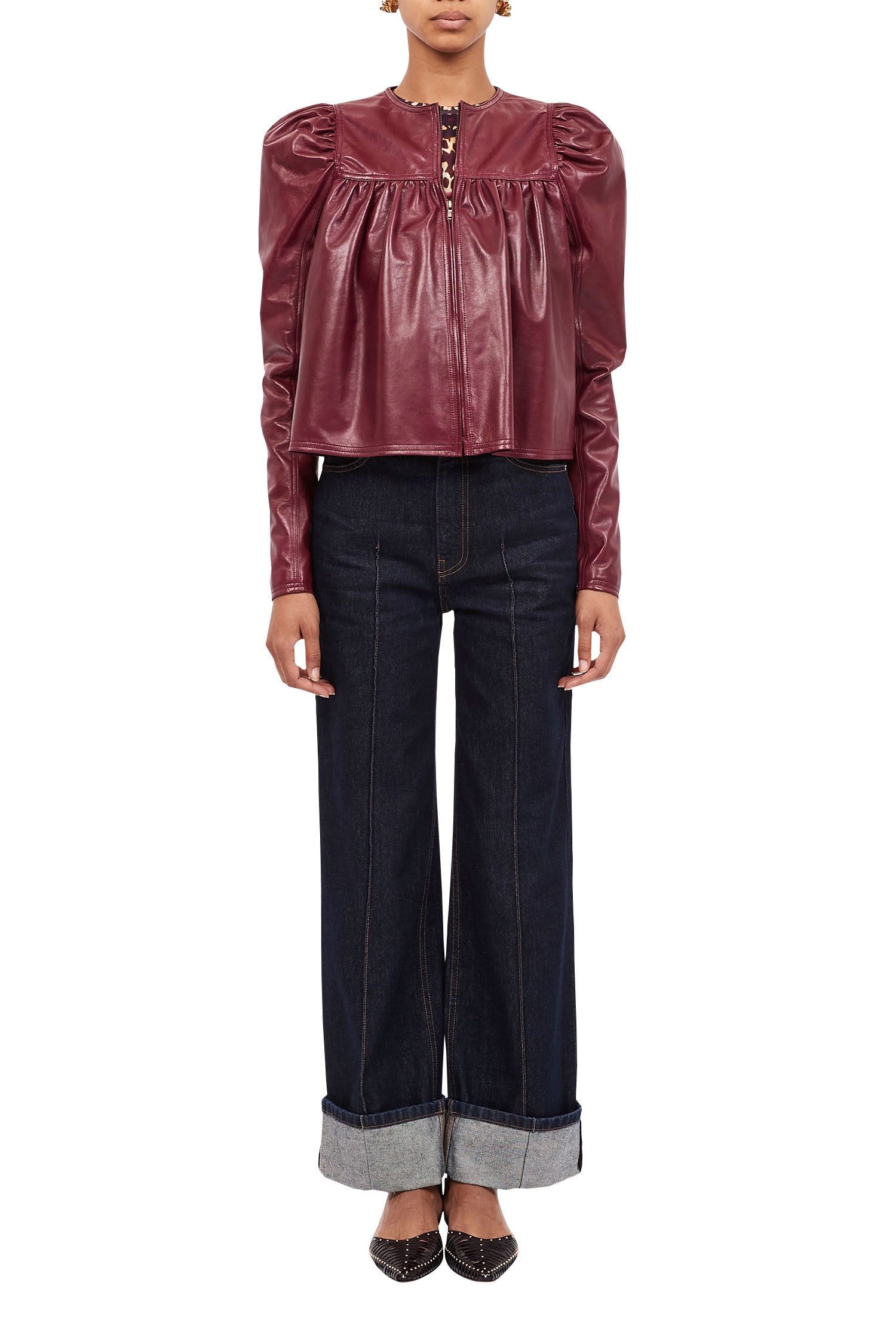 Ulla Johnson Anouk Jacket - Garnet