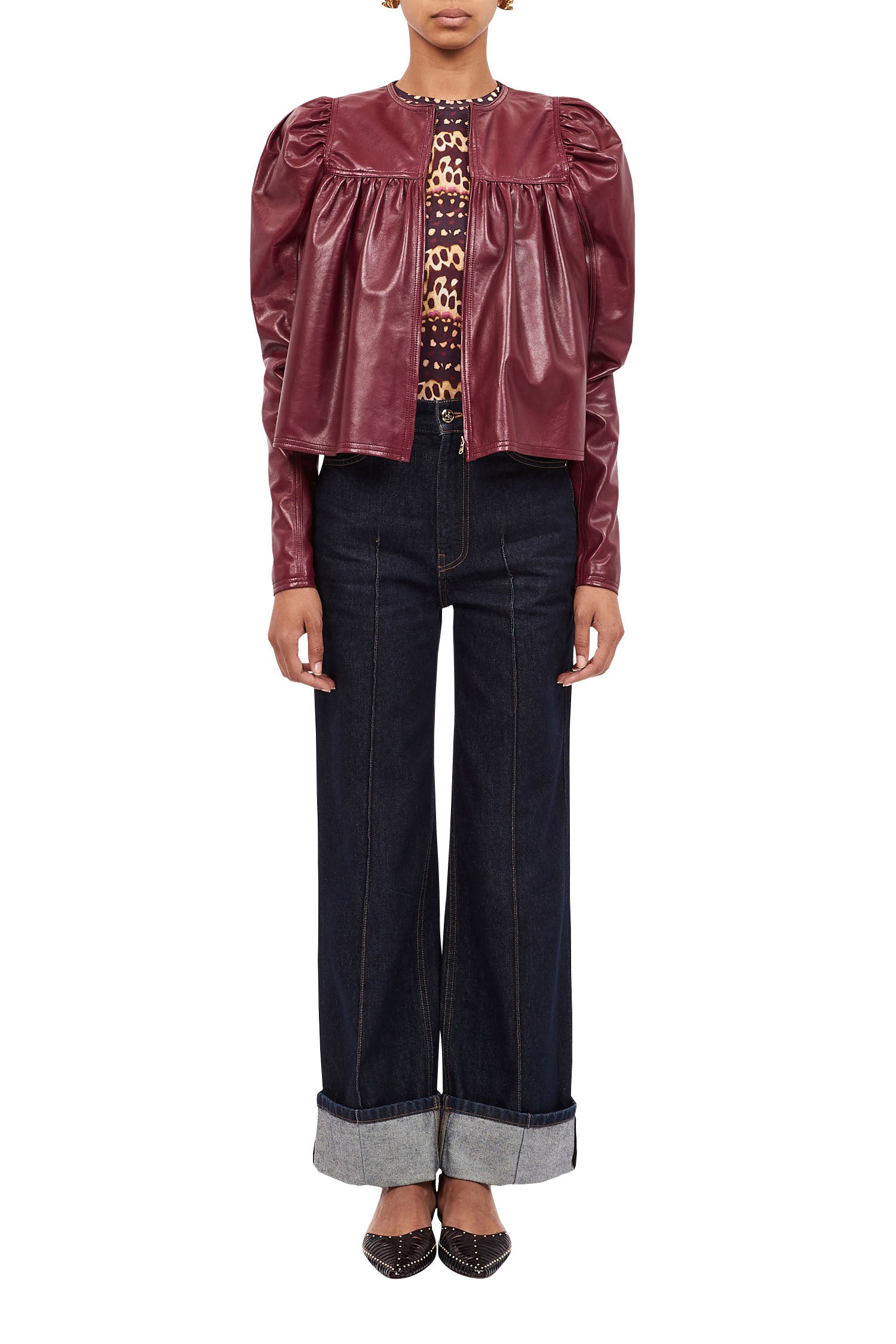 Ulla Johnson Anouk Jacket - Garnet