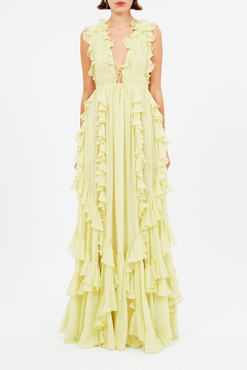 Florella Gown - Citron