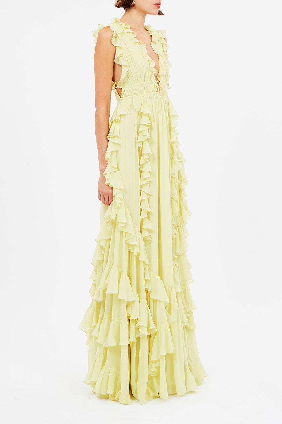 Florella Gown - Citron