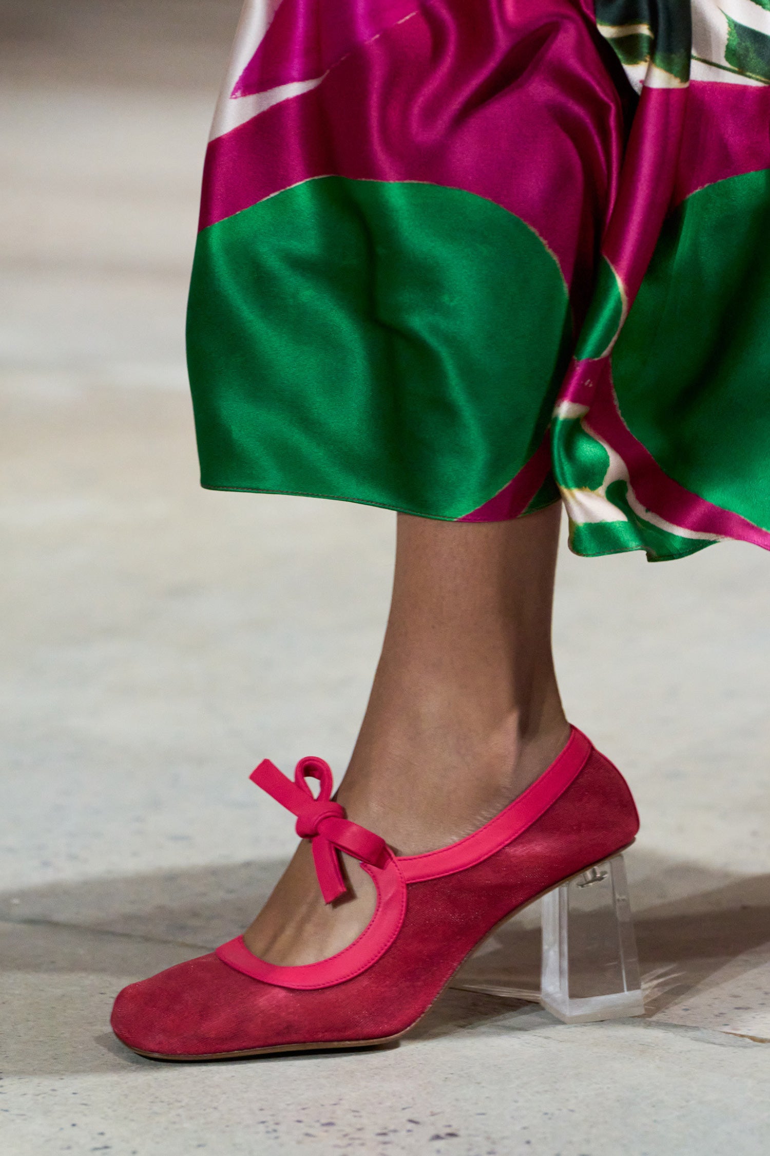 Ulla Johnson Cecily Heel - Fuchsia