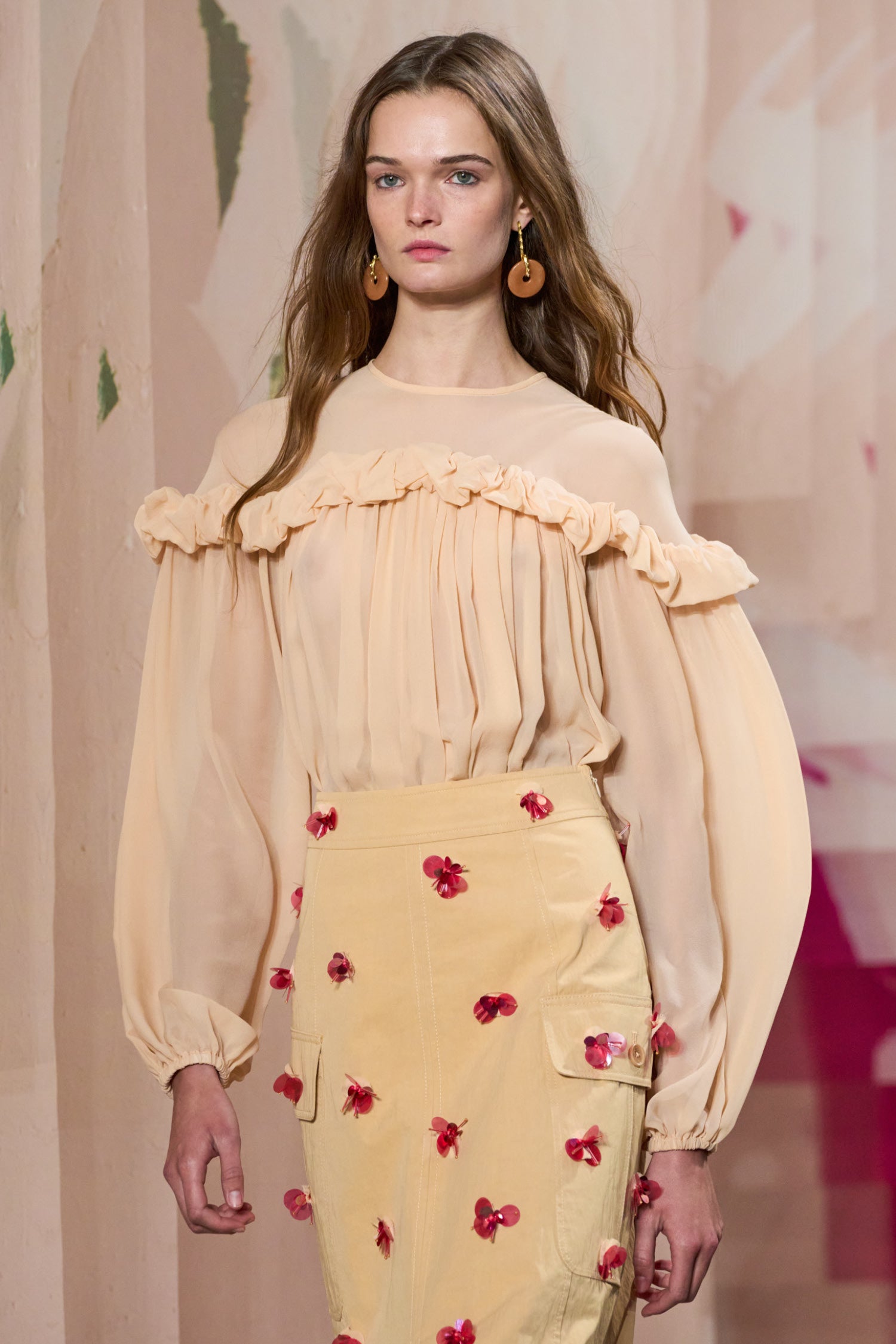 Peggy Blouse - Peony