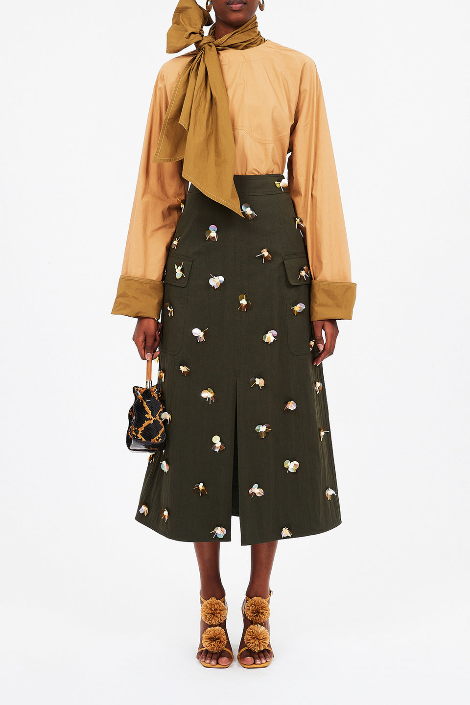 Rhodes Skirt - Cypress