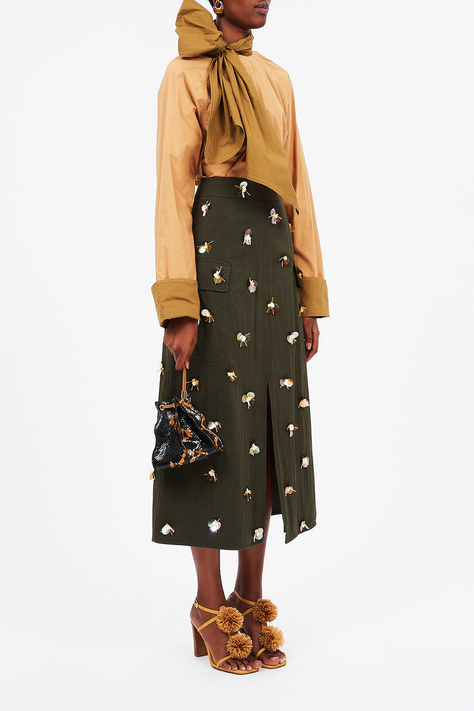 Rhodes Skirt - Cypress