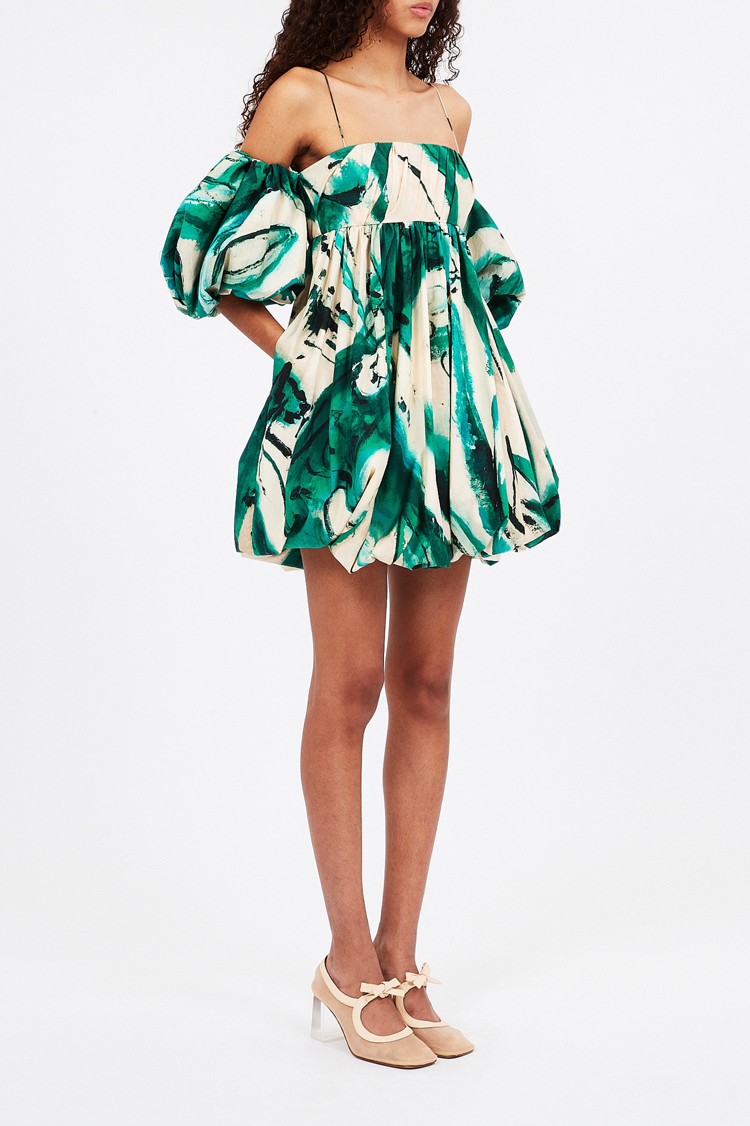 Ulla Johnson Hartigan Dress - Portrait In Green