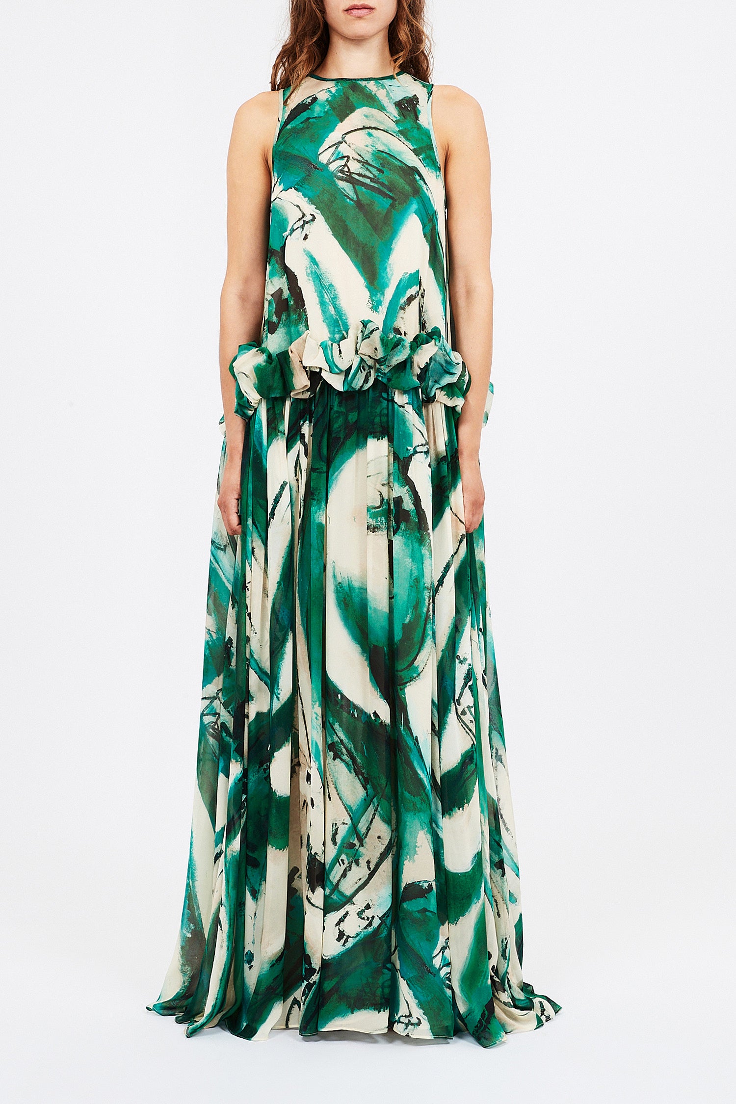 Ulla Johnson Helen Gown - Portrait In Green