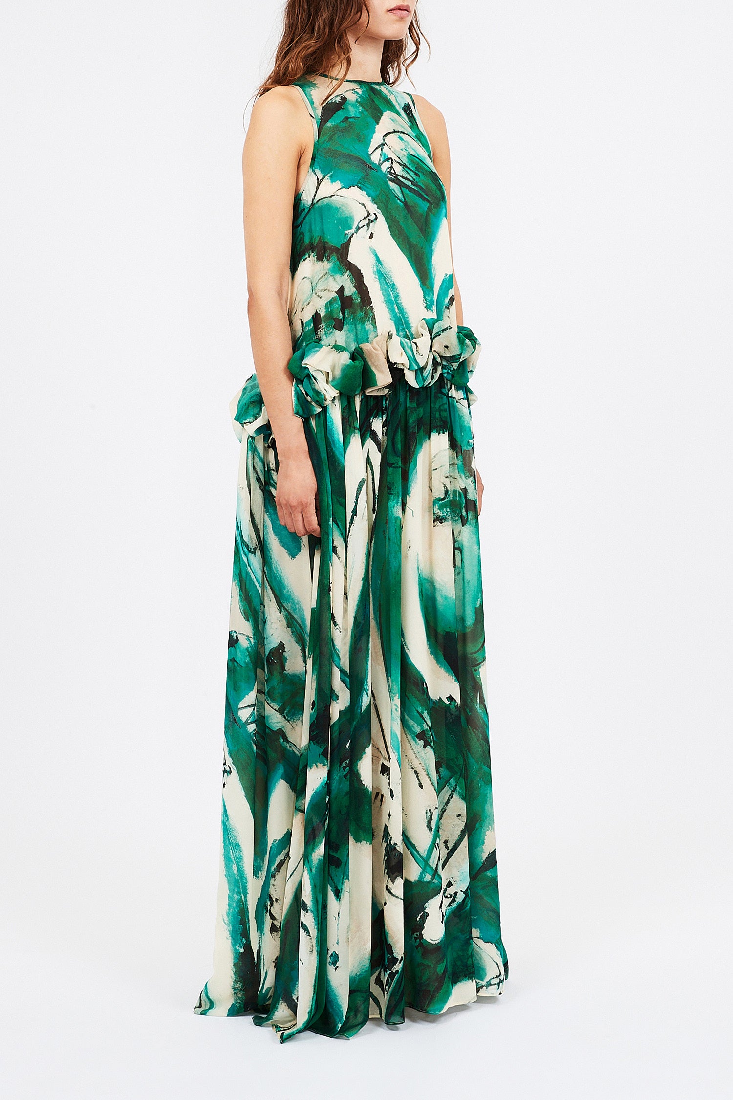 Ulla Johnson Helen Gown - Portrait In Green