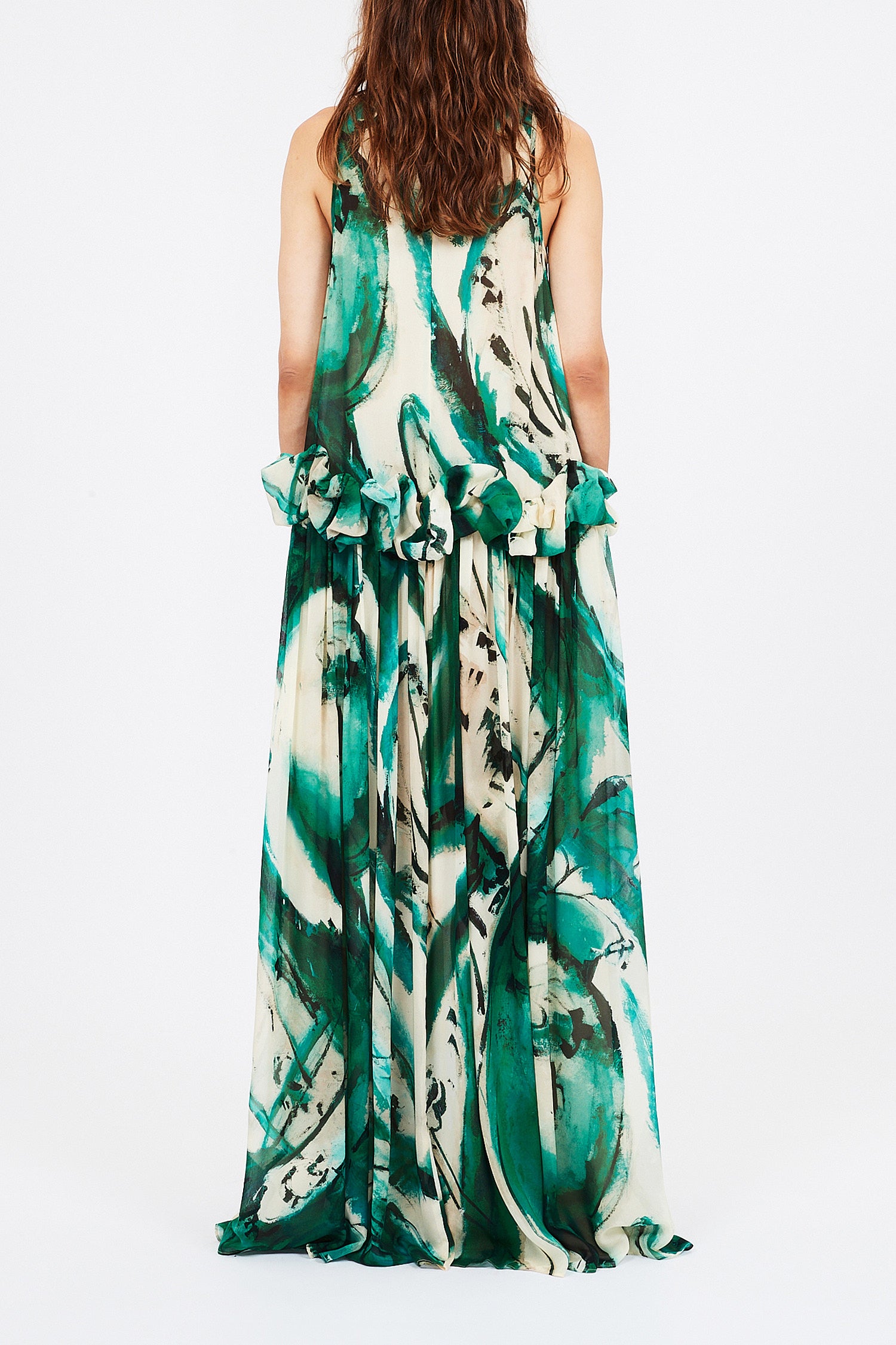 Ulla Johnson Helen Gown - Portrait In Green