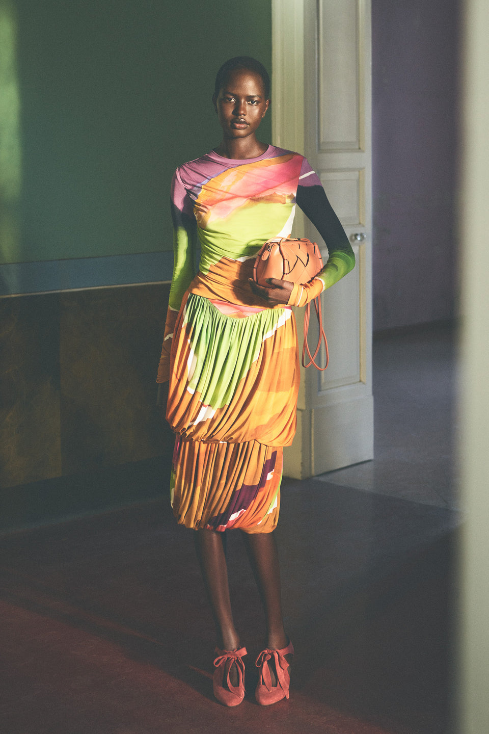 Reis Jersey Bubble Skirt - Nature Abhors A Vacuum