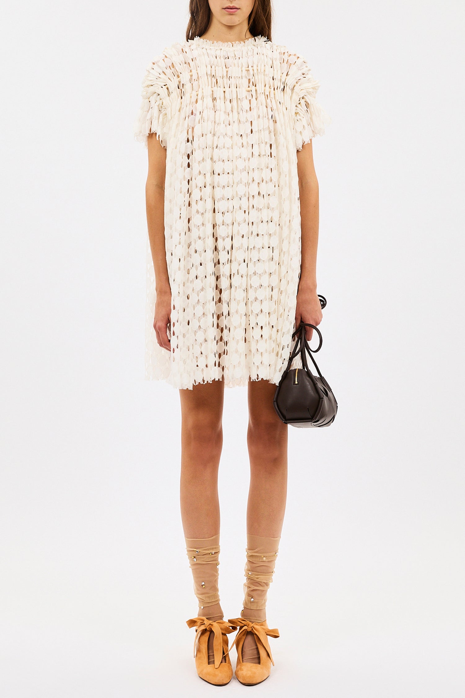 Layla Dress - Chalk