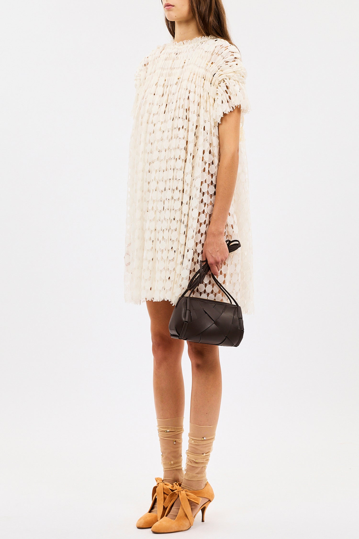 Layla Dress - Chalk