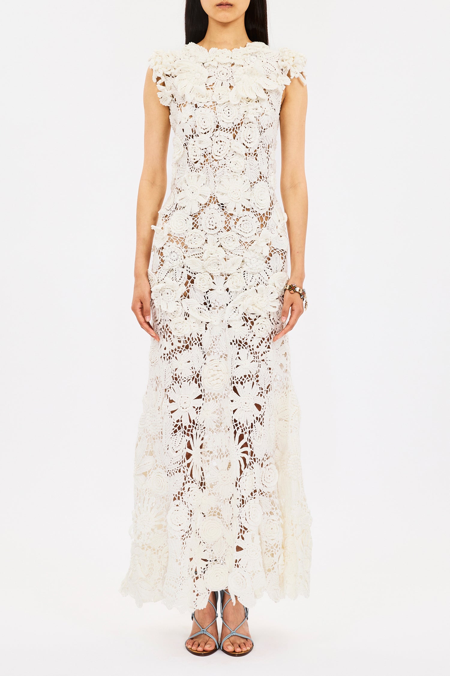 Anita Dress - Pearled Ivory