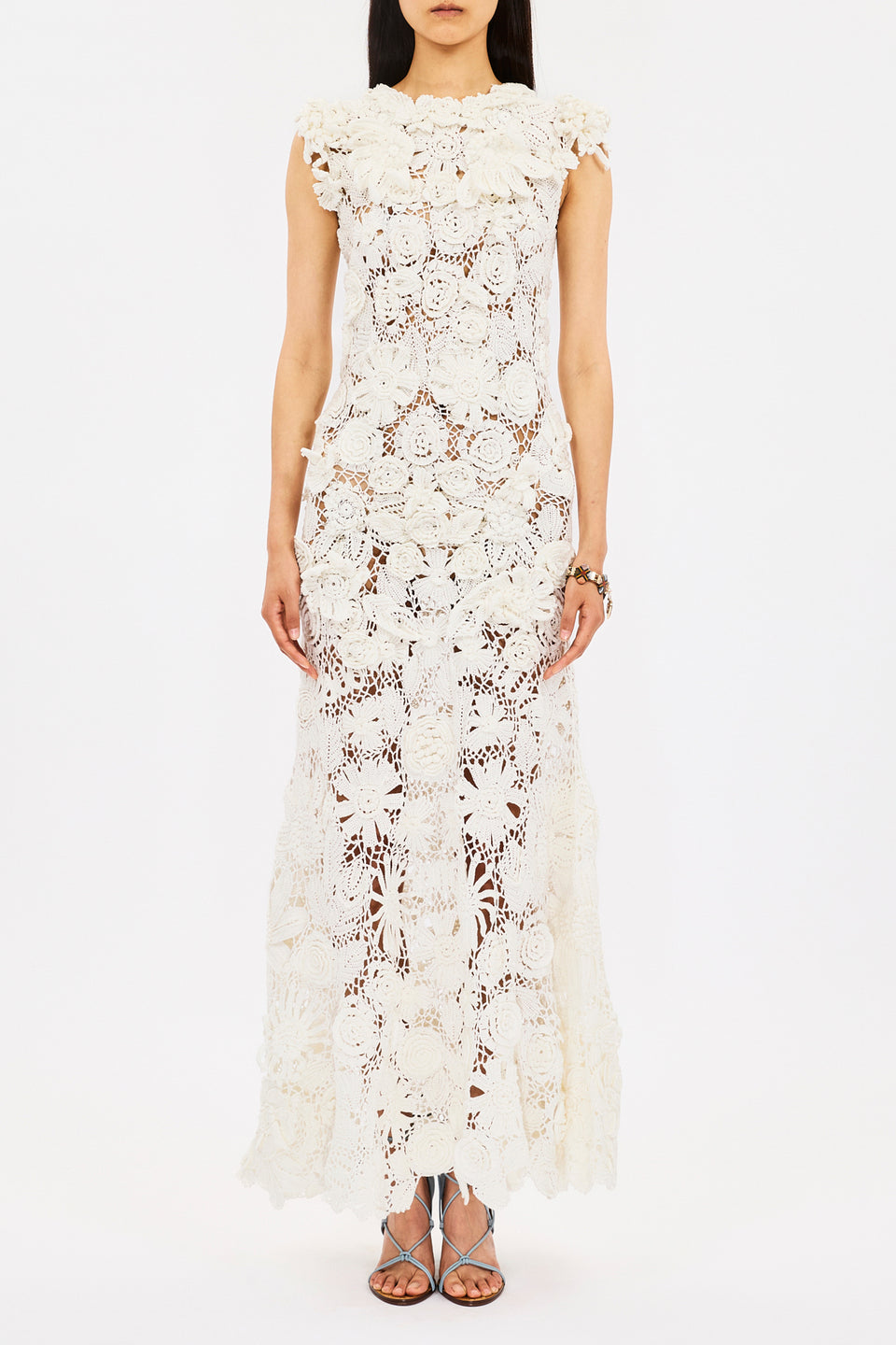Anita Dress - Pearled Ivory