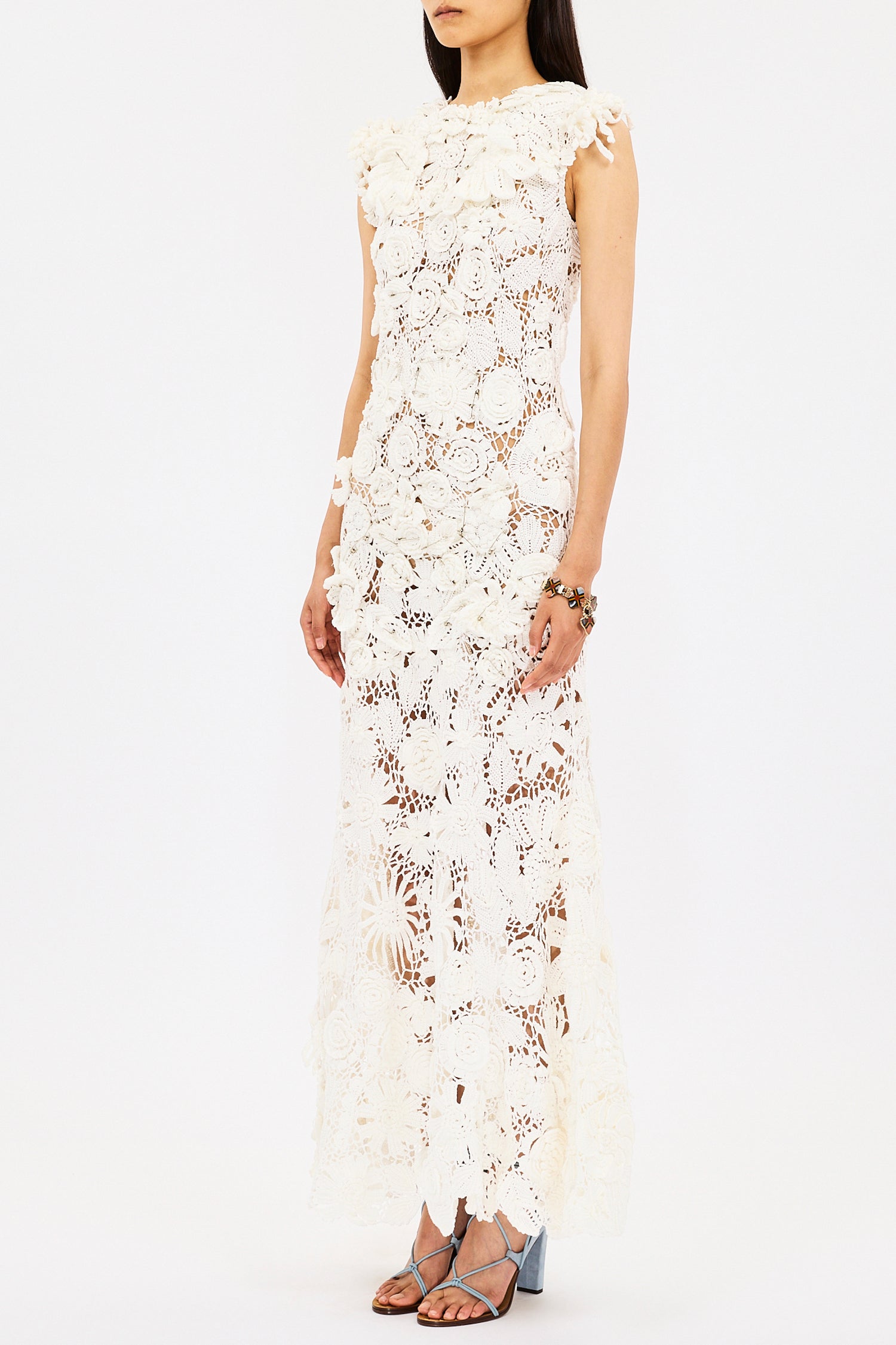 Anita Dress - Pearled Ivory