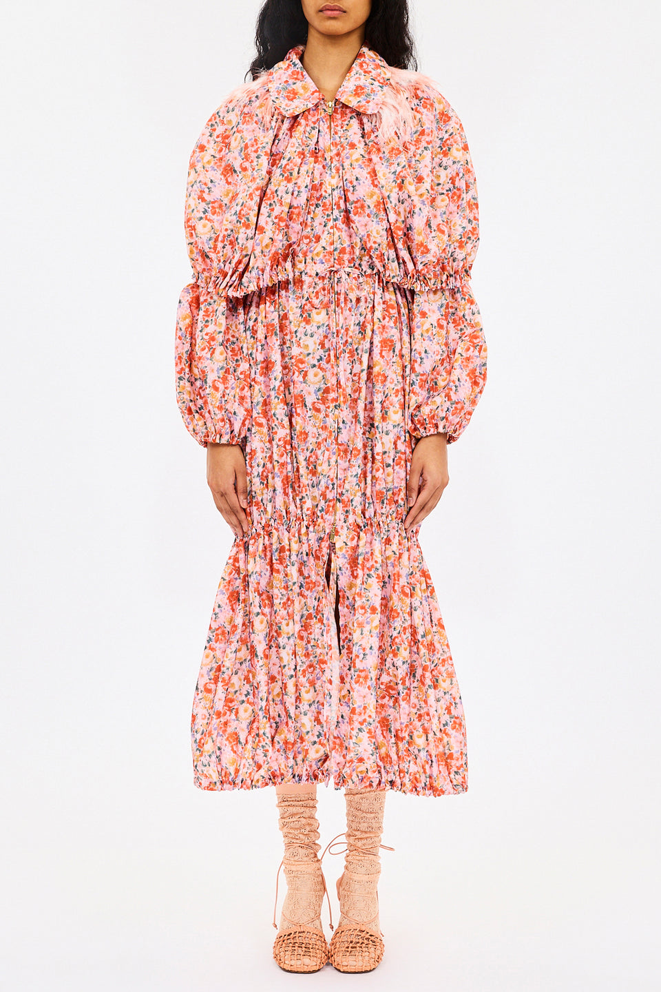 Nadia Coat - Begonia