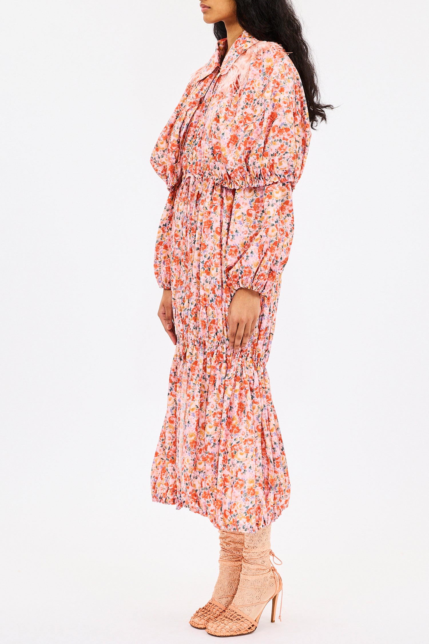 Nadia Coat - Begonia