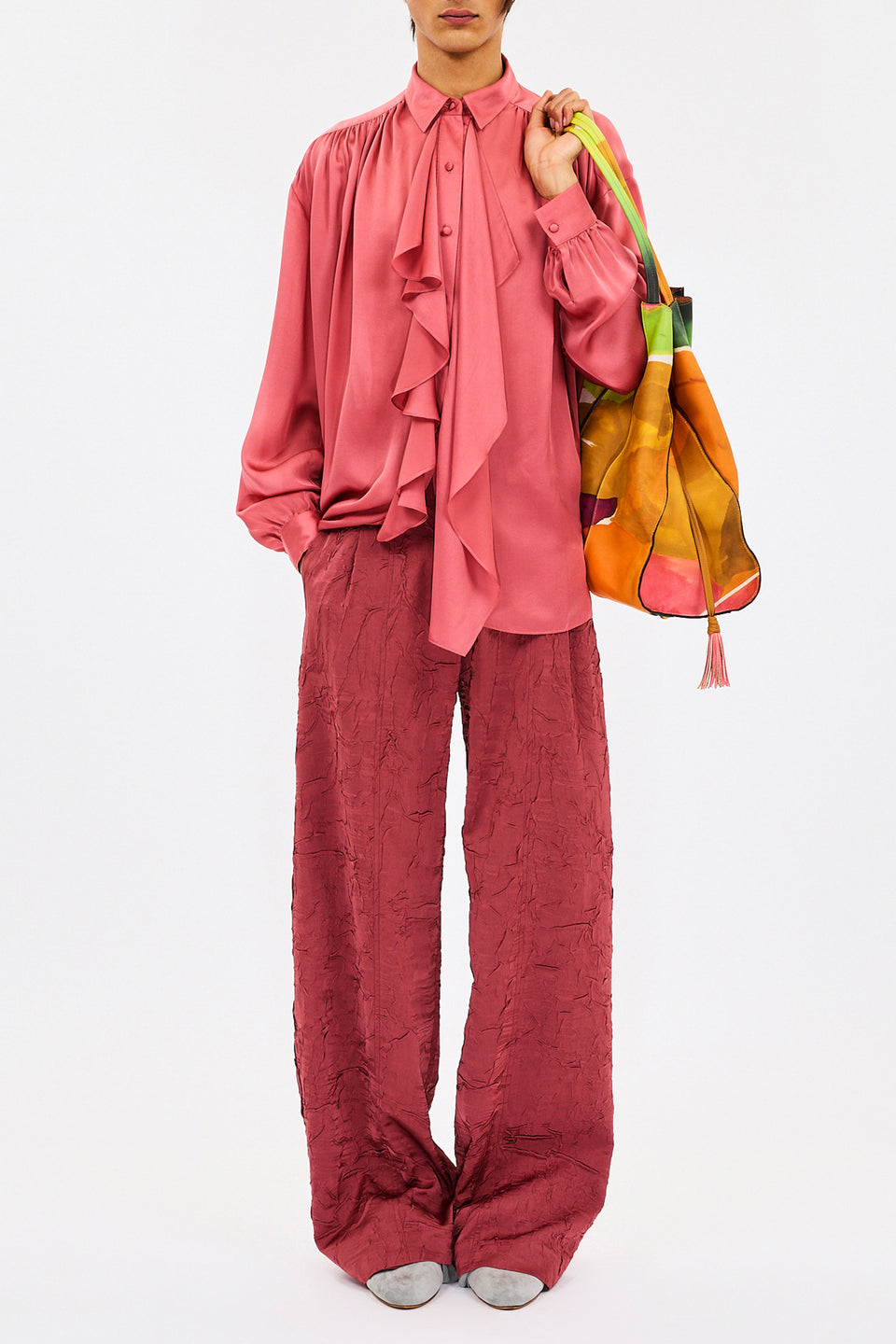 Gesture Blouse - Rosewood