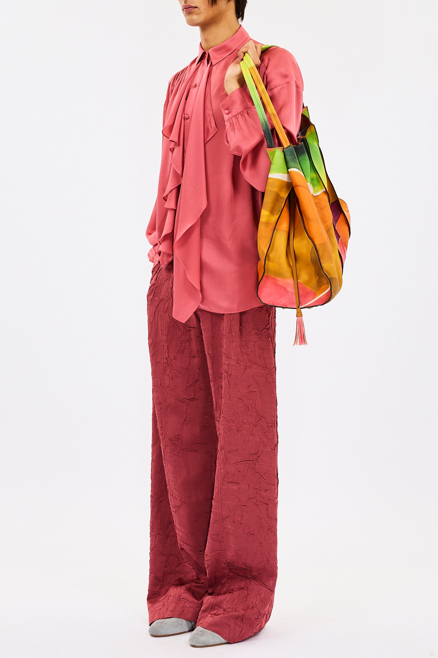 Ulla Johnson Gesture Blouse - Rosewood