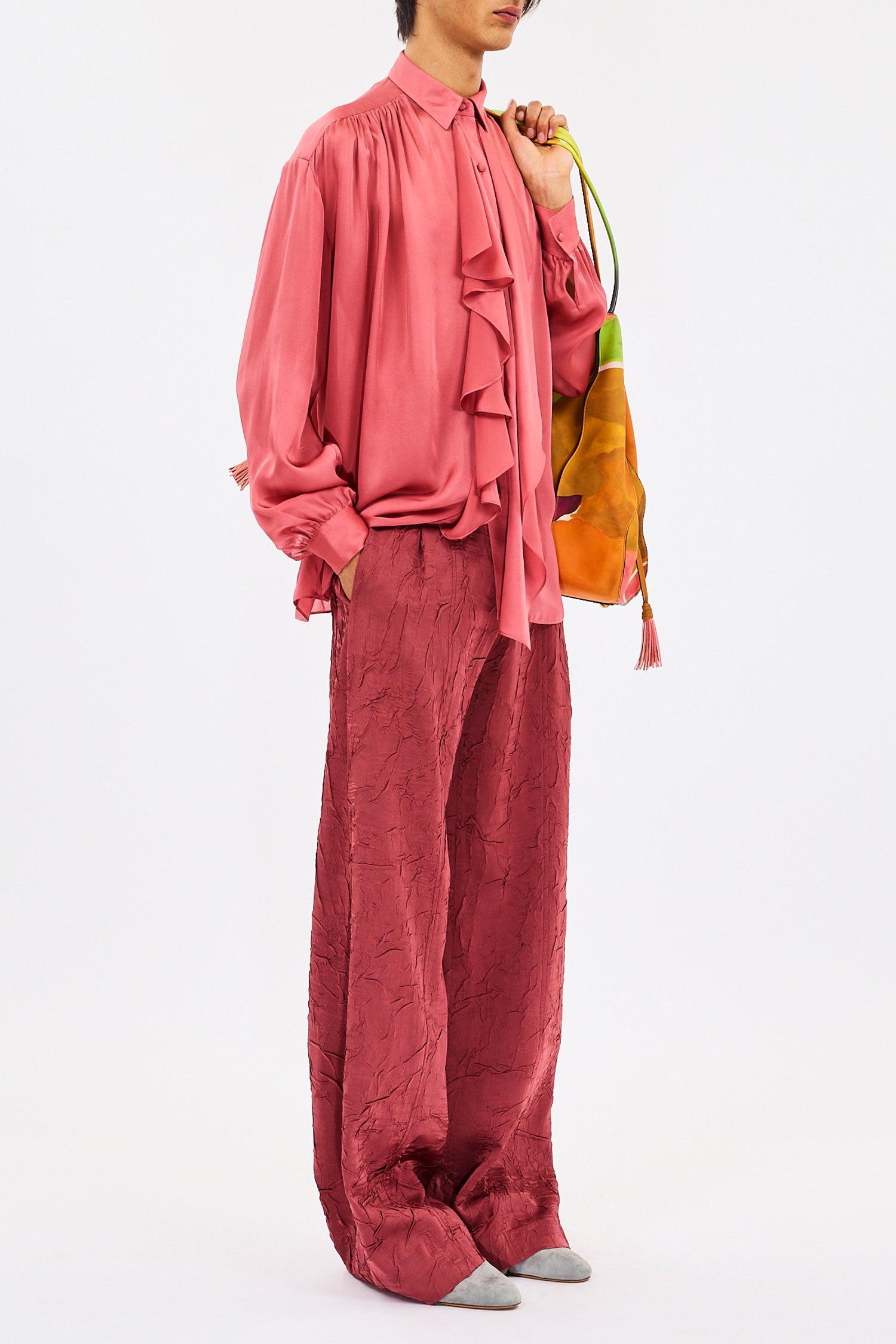 Ulla Johnson Gesture Blouse - Rosewood