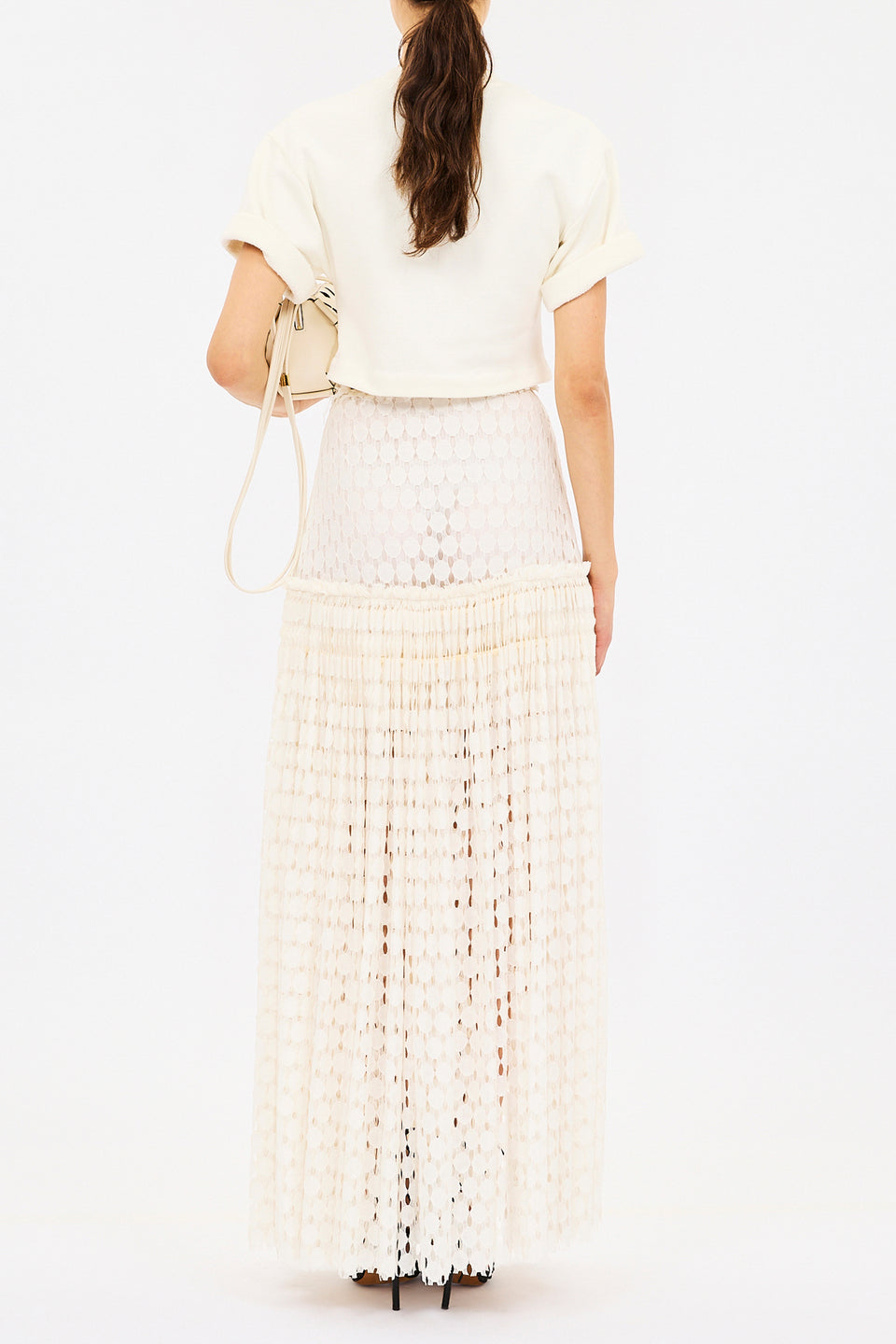 Aris Skirt - Chalk