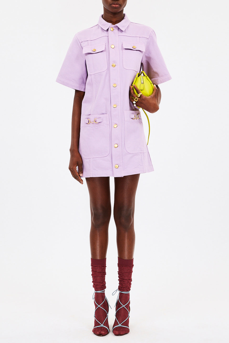 Painters Dress - Wisteria