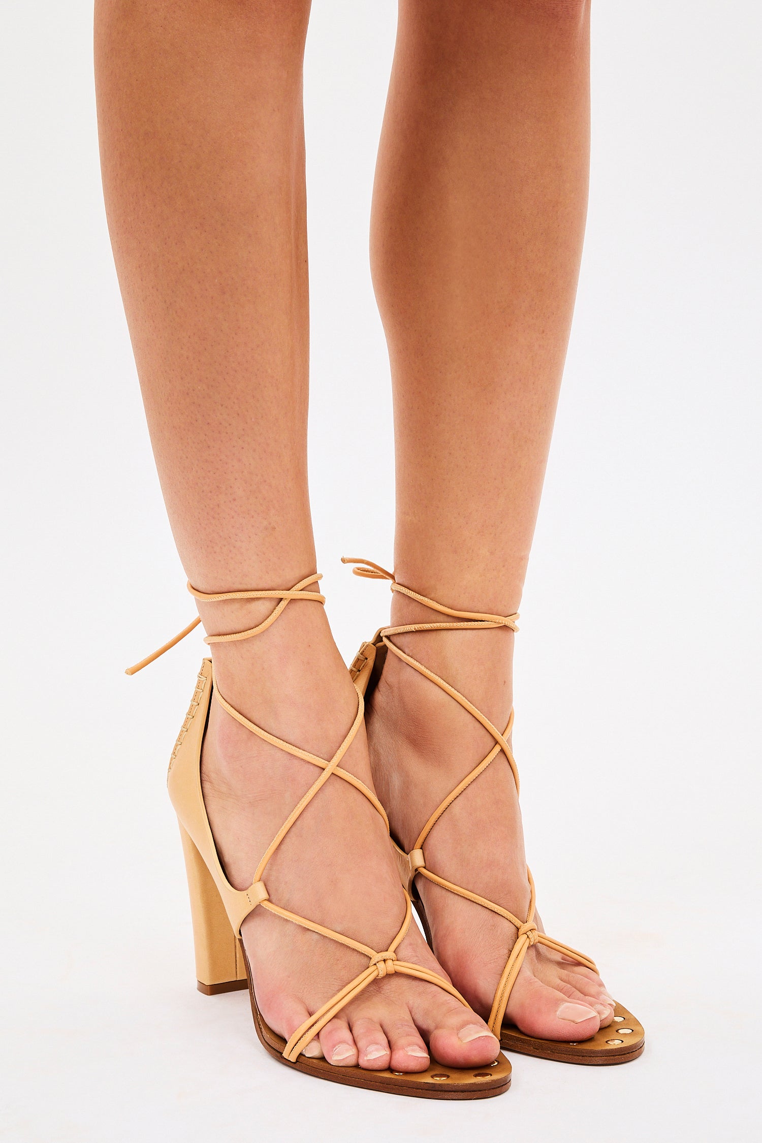 Aves Bare High Heel Sandal - Miele