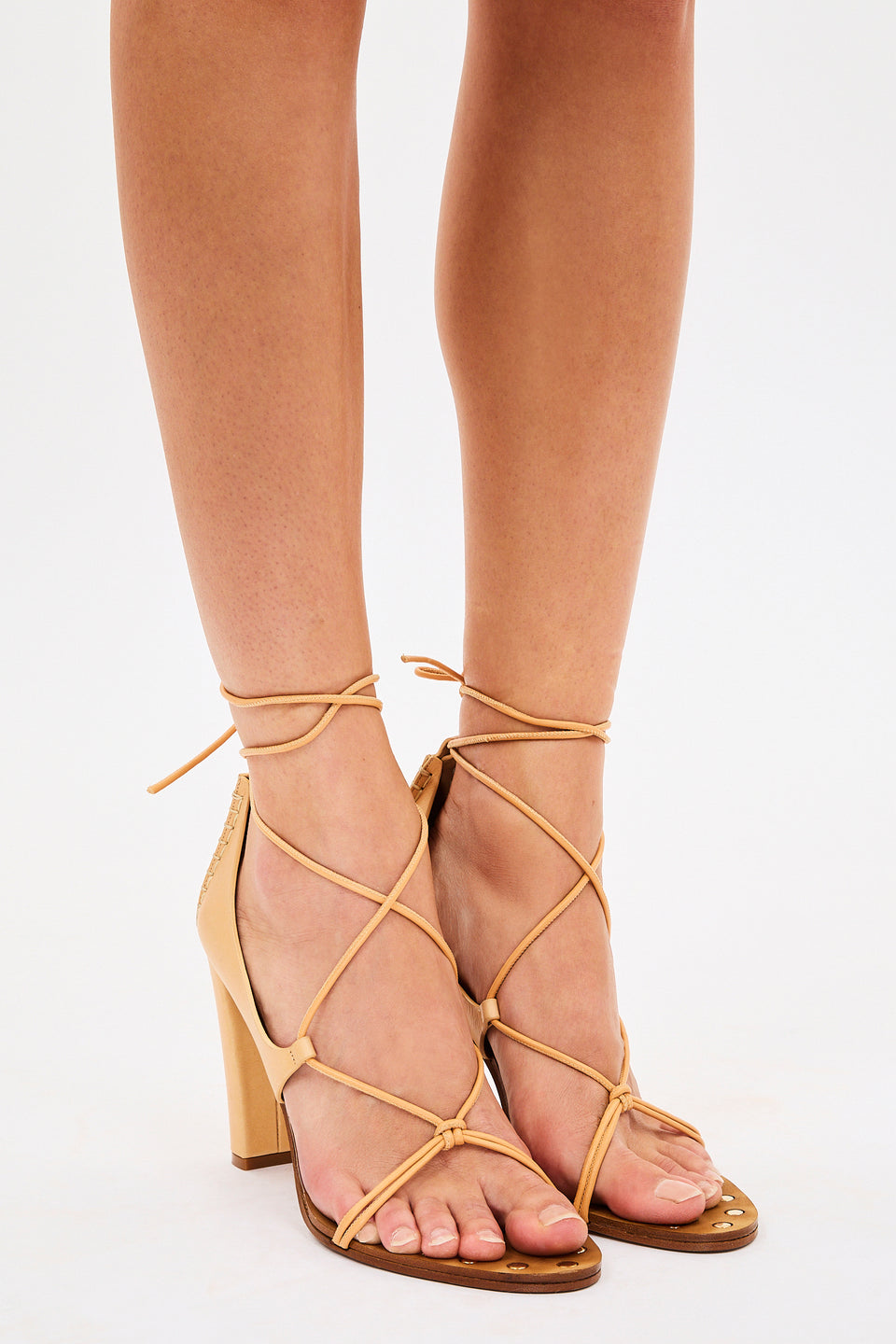 Aves Bare High Heel Sandal - Miele